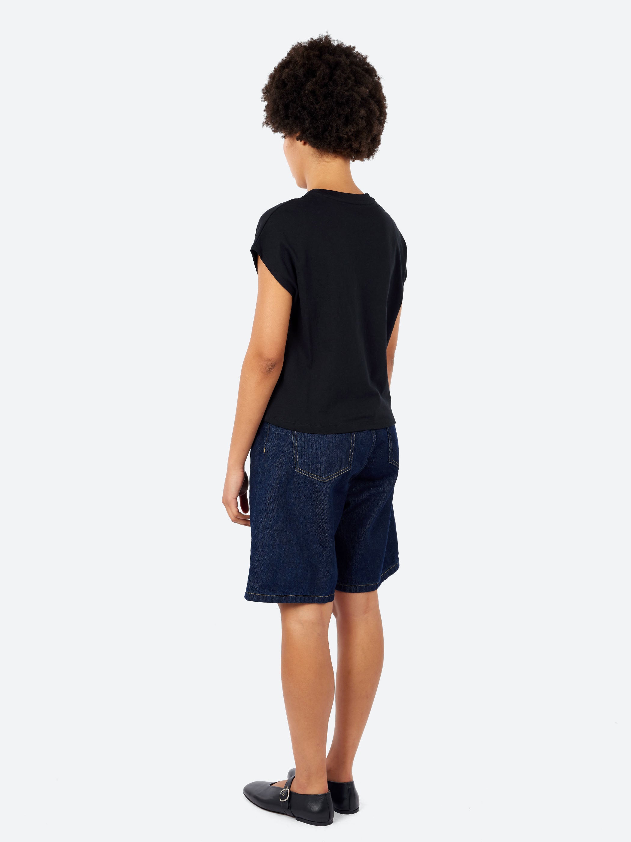 Women's Cotton Jersey Dolman Short T-Shirt