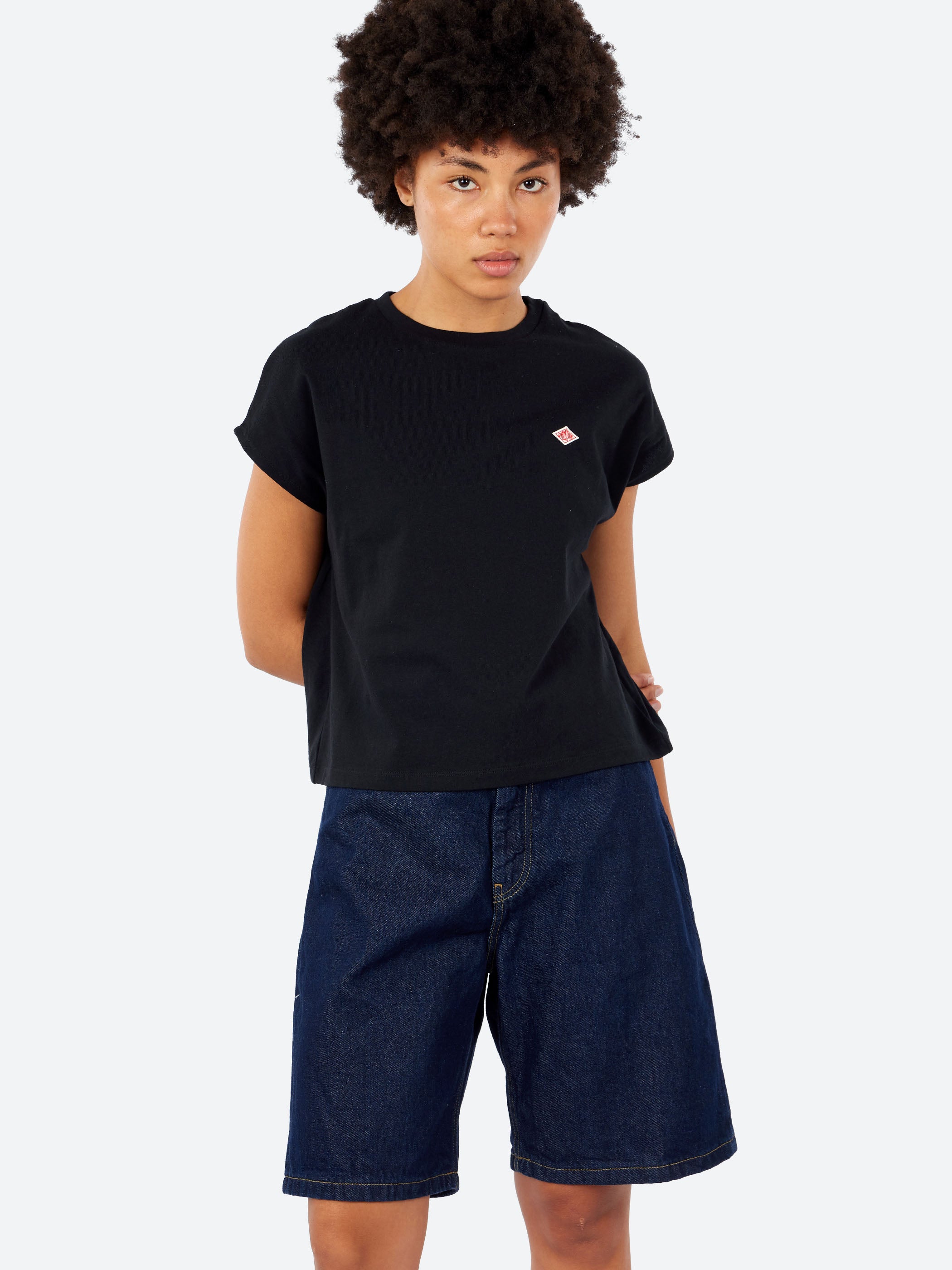 Women's Cotton Jersey Dolman Short T-Shirt