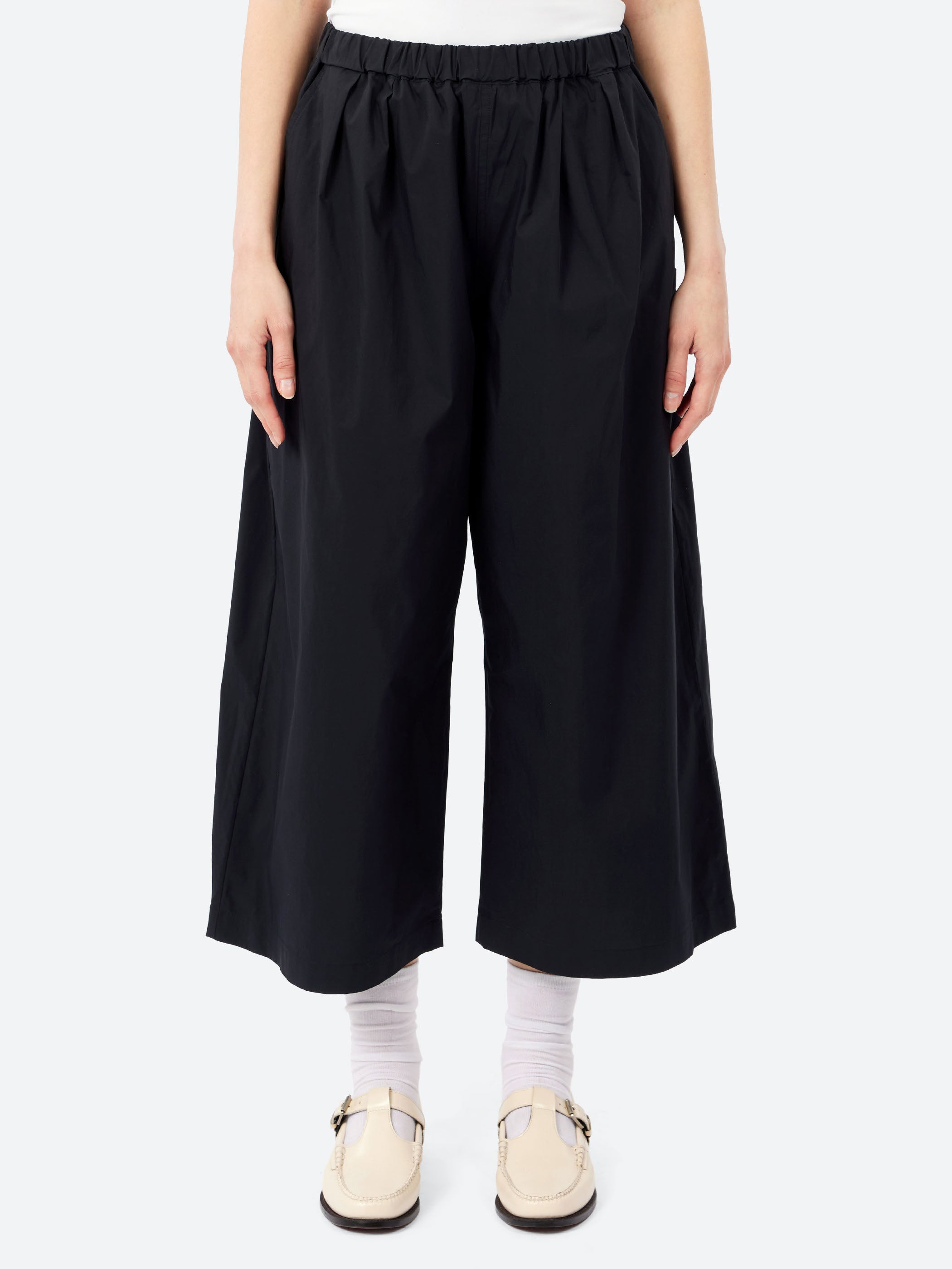 Typewriter Cropped Wide Pants