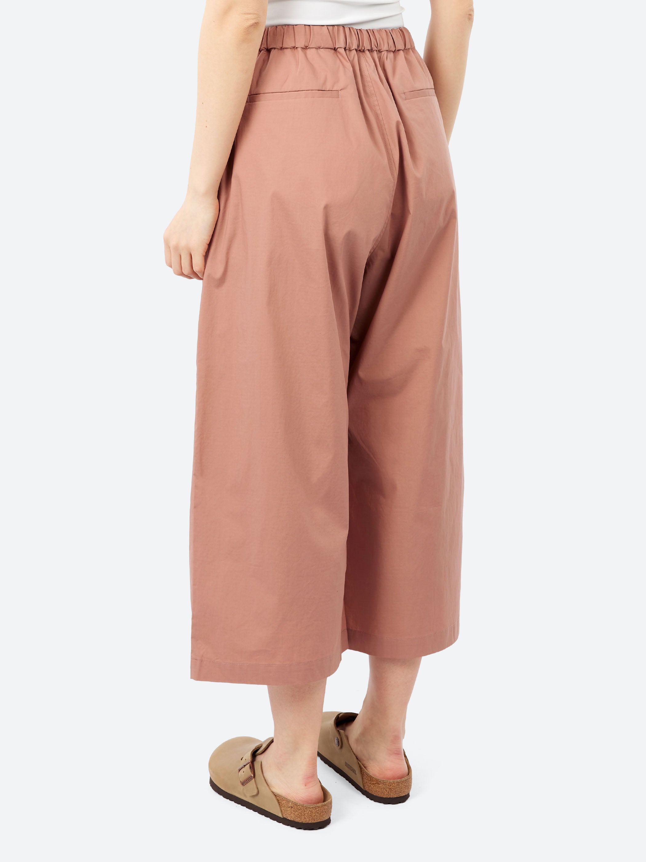 Typewriter Cropped Wide Pants