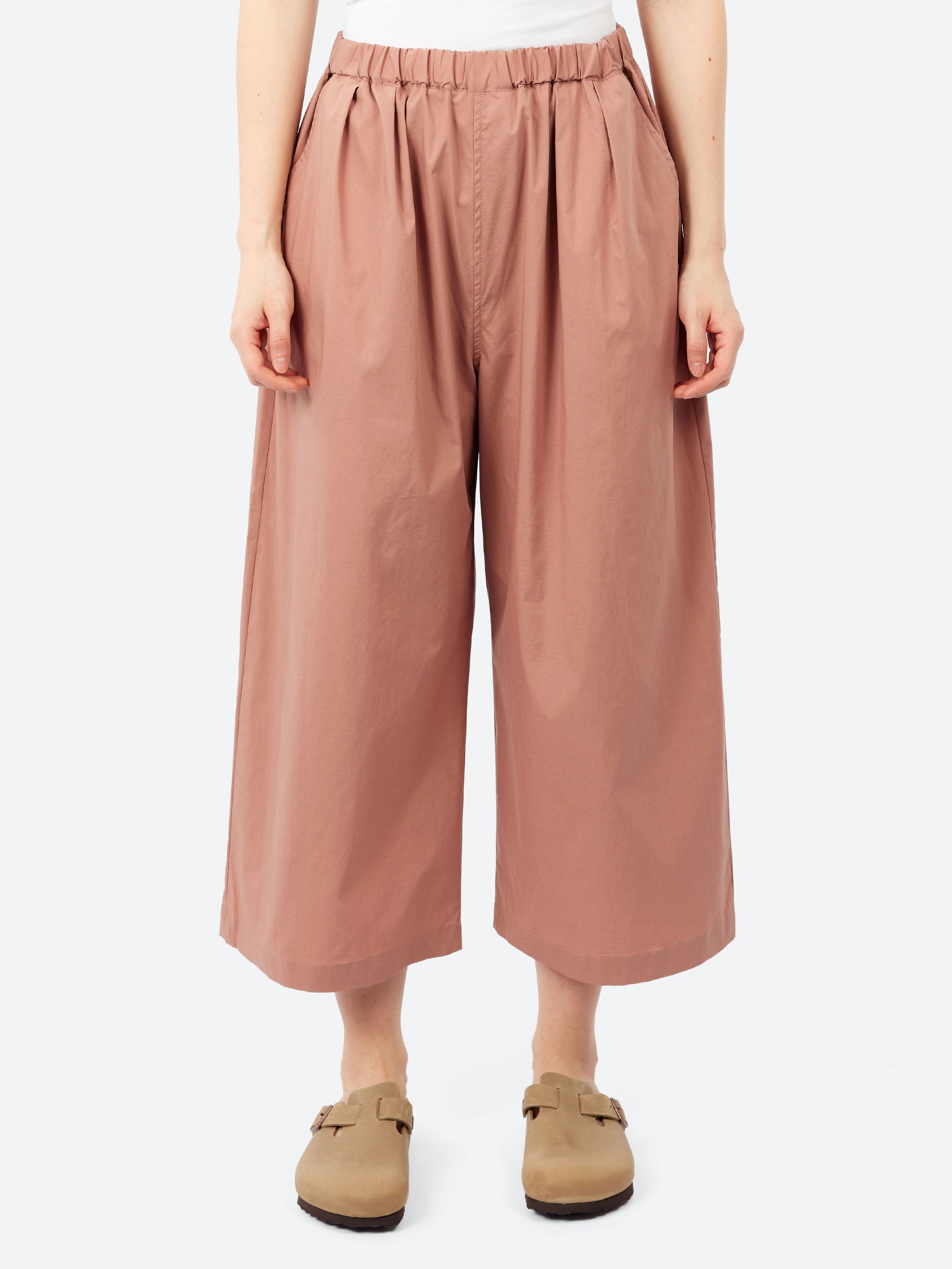 Typewriter Cropped Wide Pants