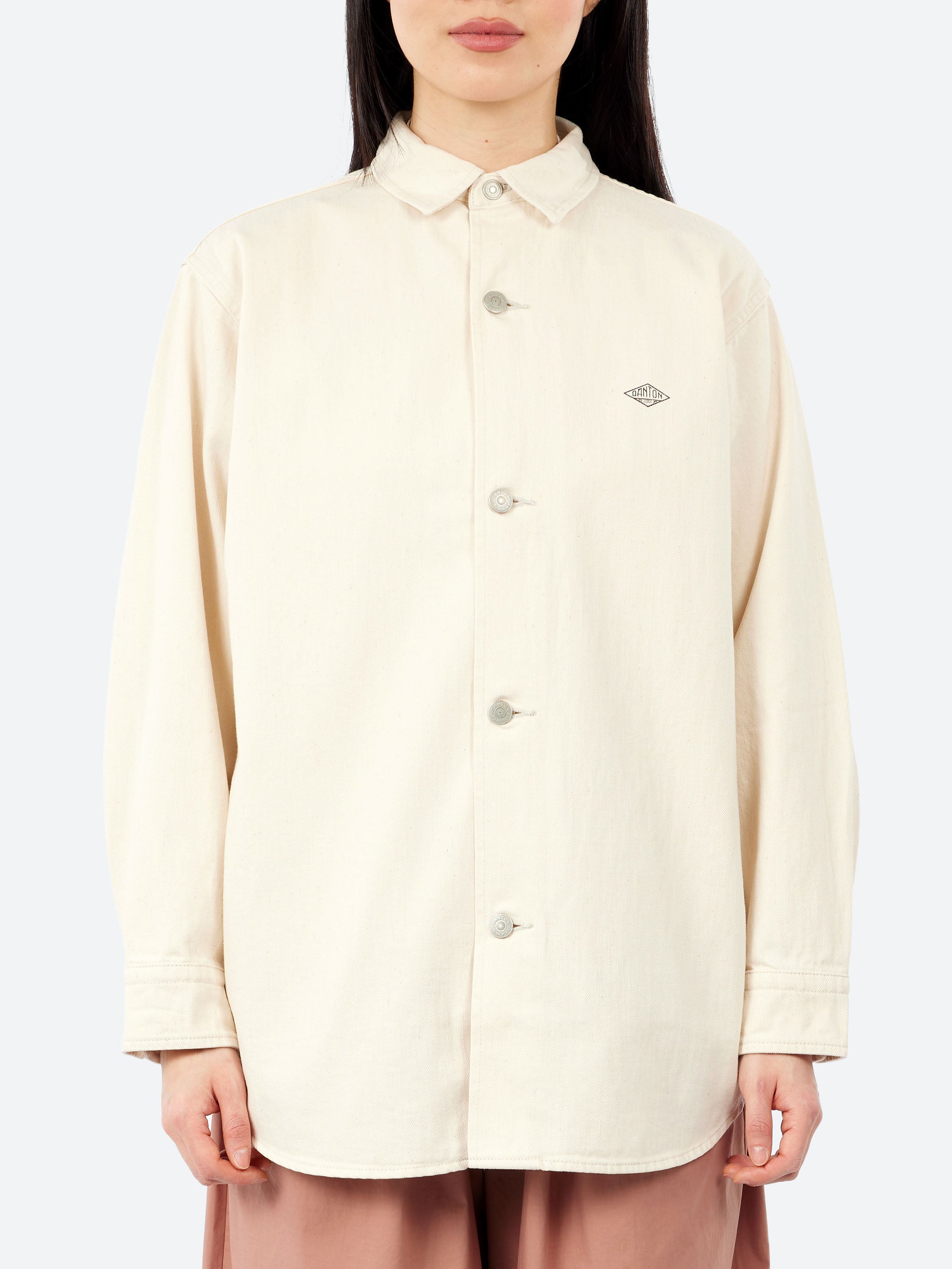 Cotton Drill Shirt Jacket
