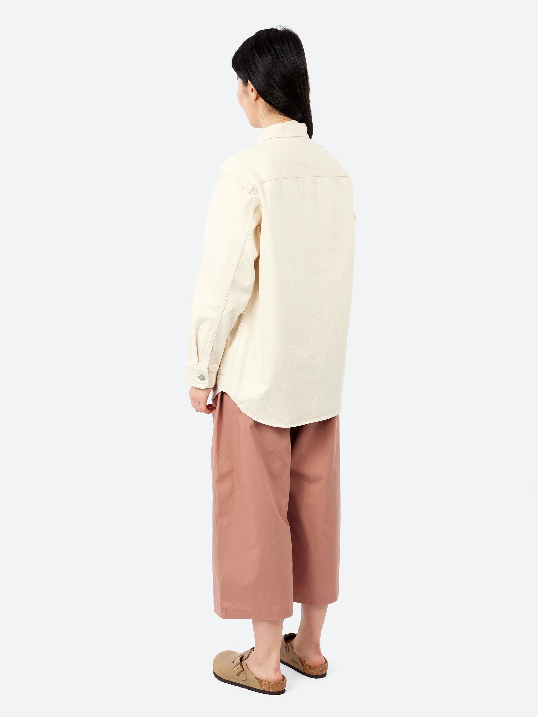 Cotton Drill Shirt Jacket