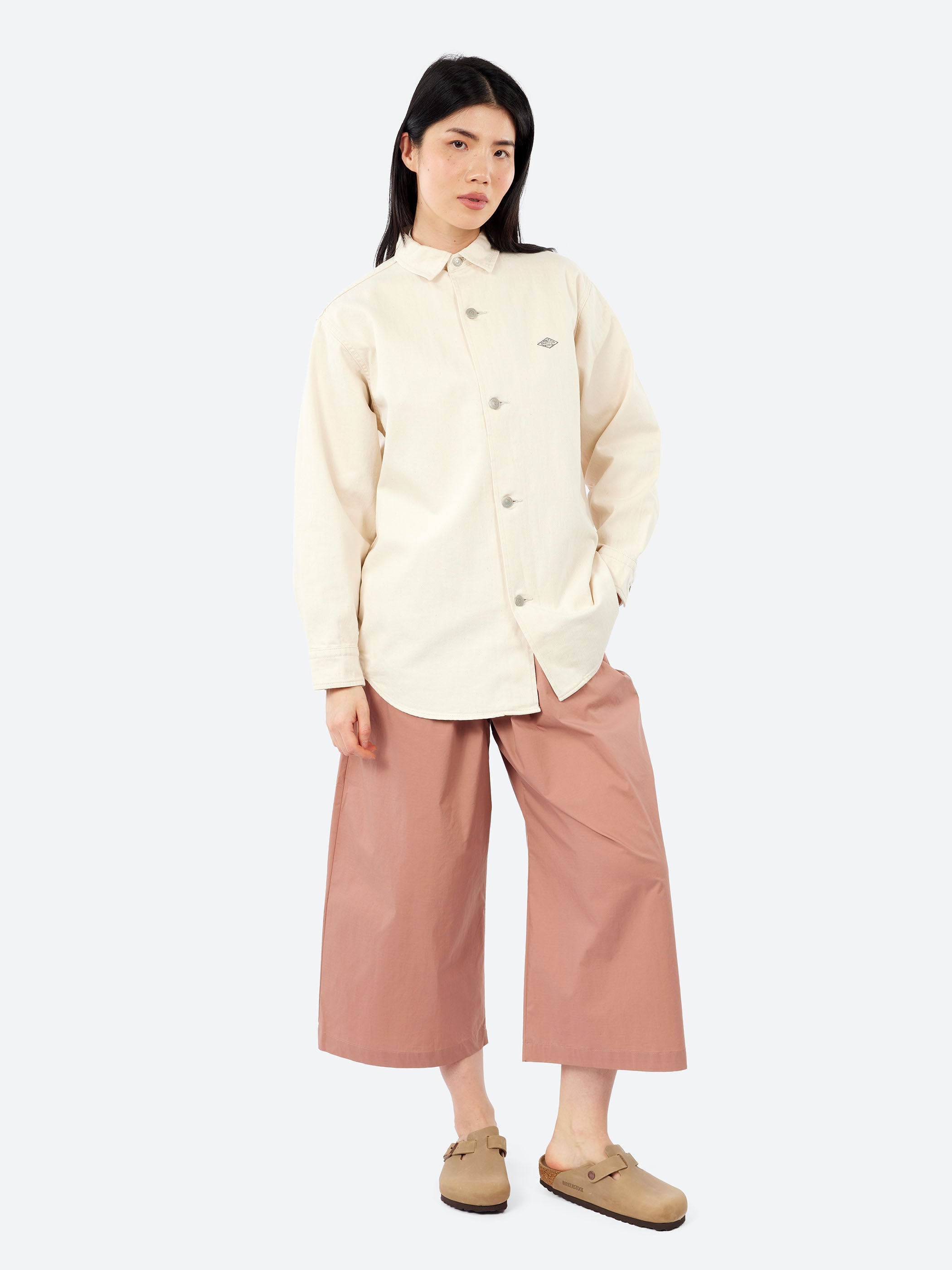 Cotton Drill Shirt Jacket