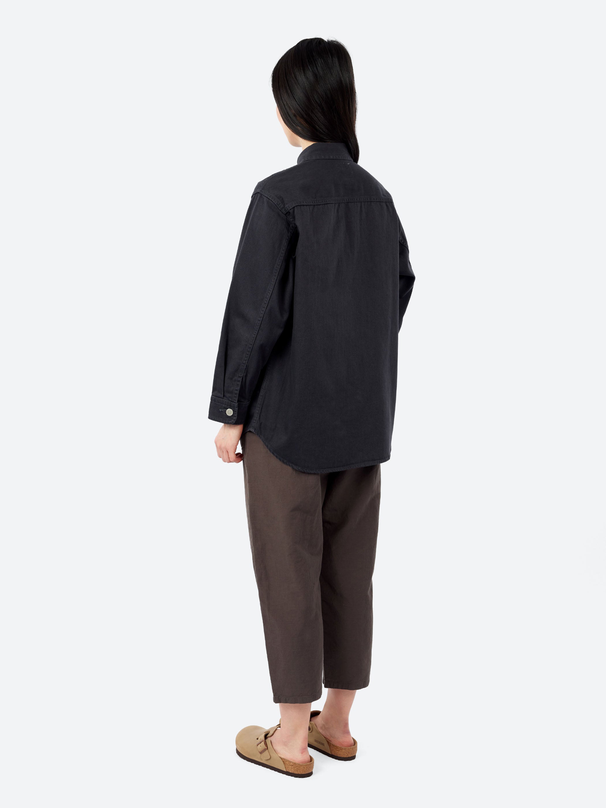 Cotton Drill Shirt Jacket