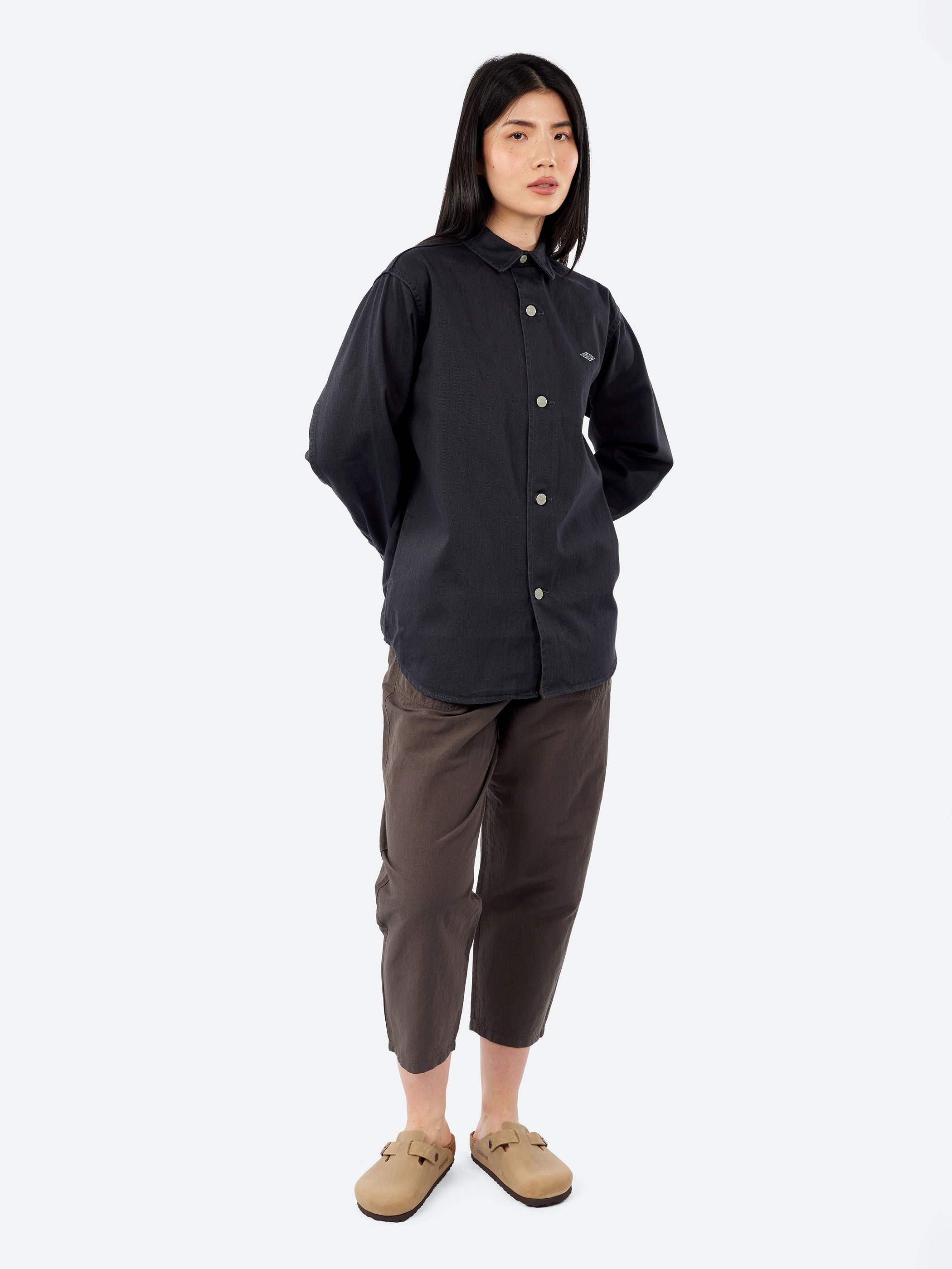 Cotton Drill Shirt Jacket