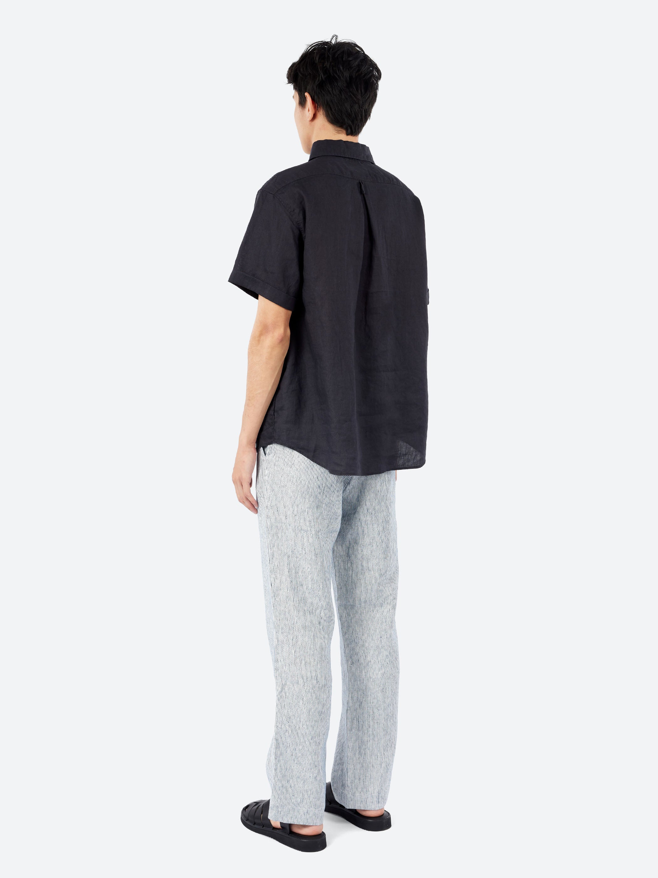 Round Collar Pullover Shirt