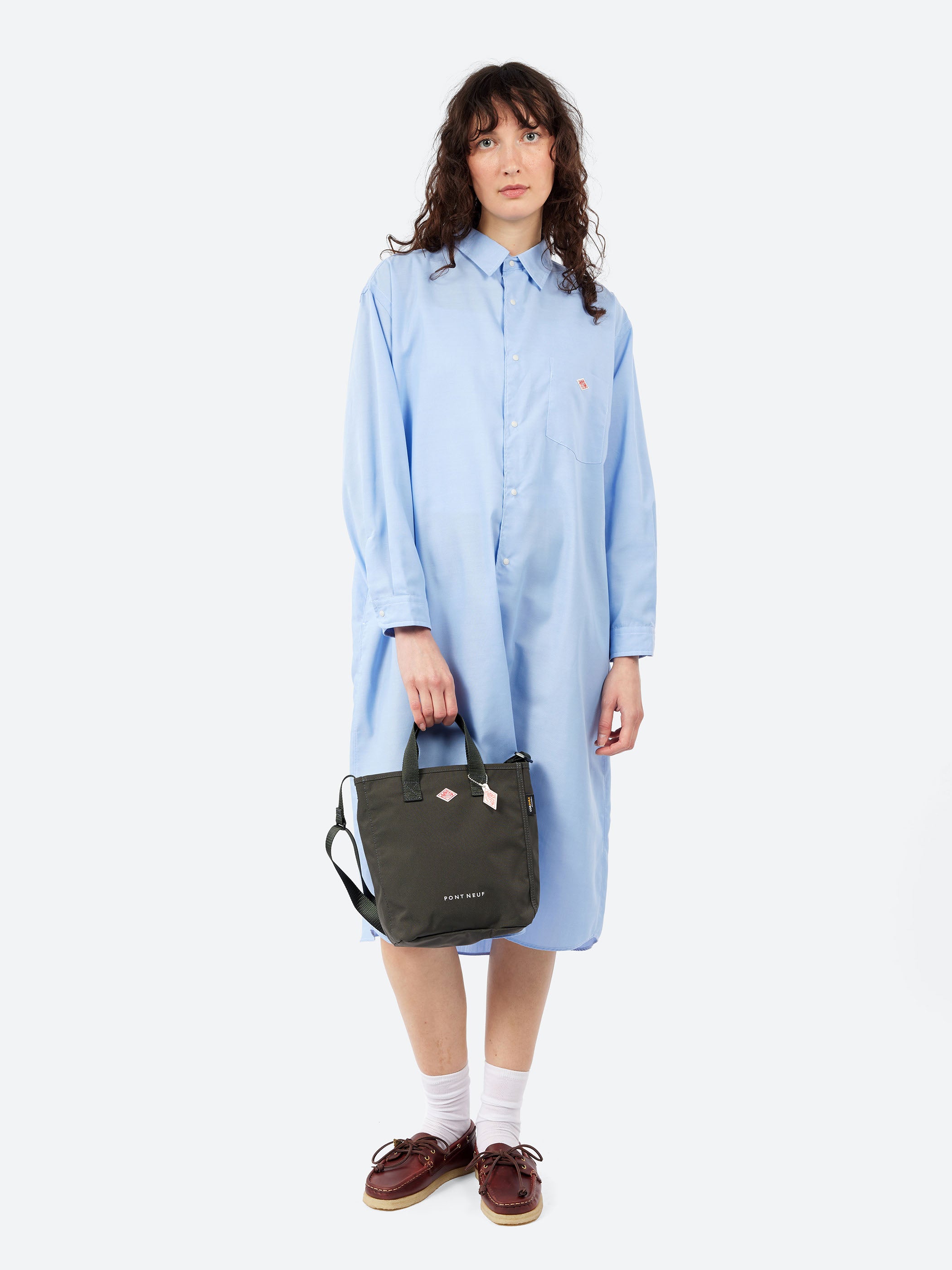 Danton - Wool Like Insulation Balmacaan Coat in Navy – gravitypope