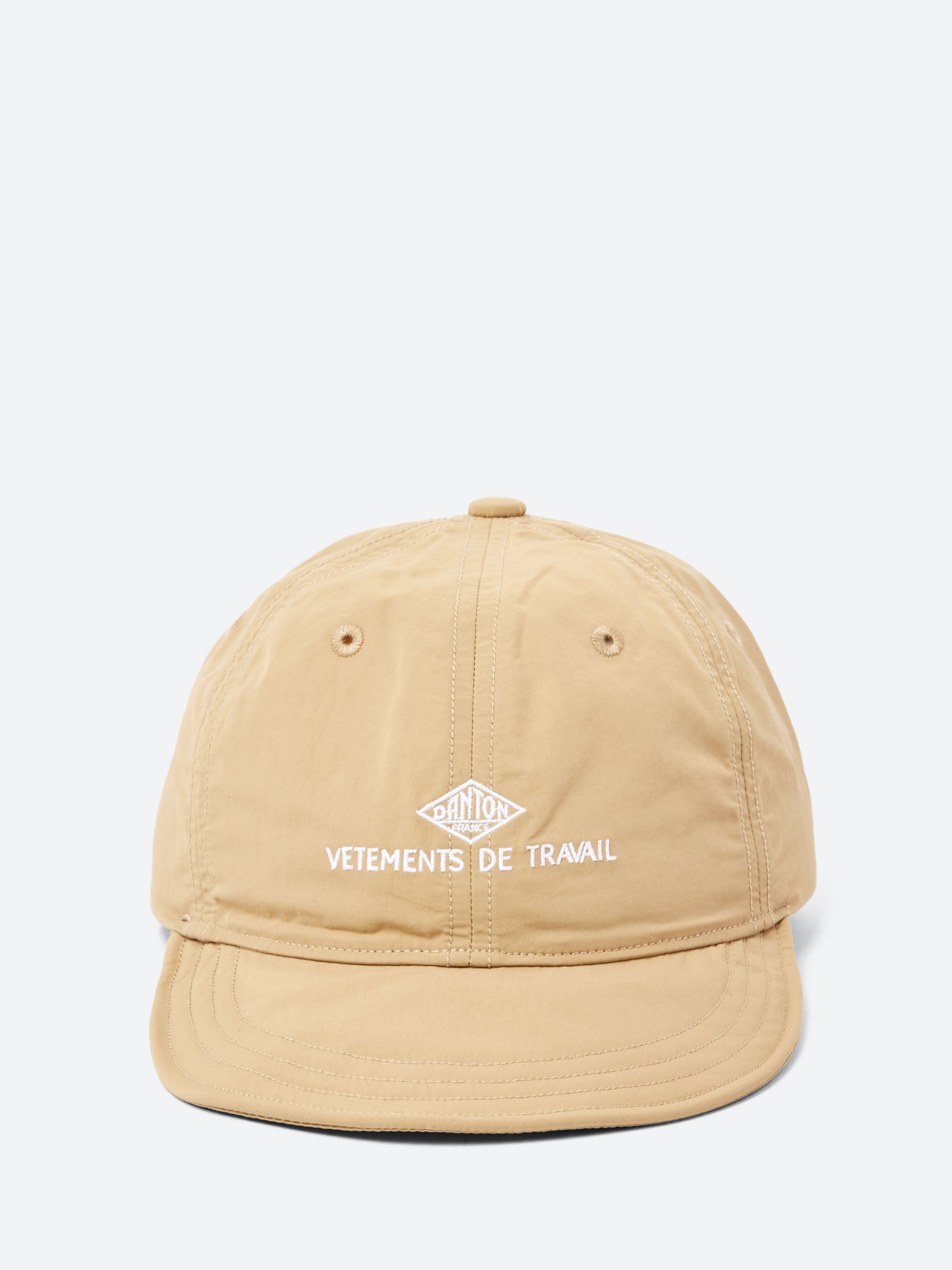 Danton - Nylon Taffeta 6 Panel Cap in Beige – gravitypope