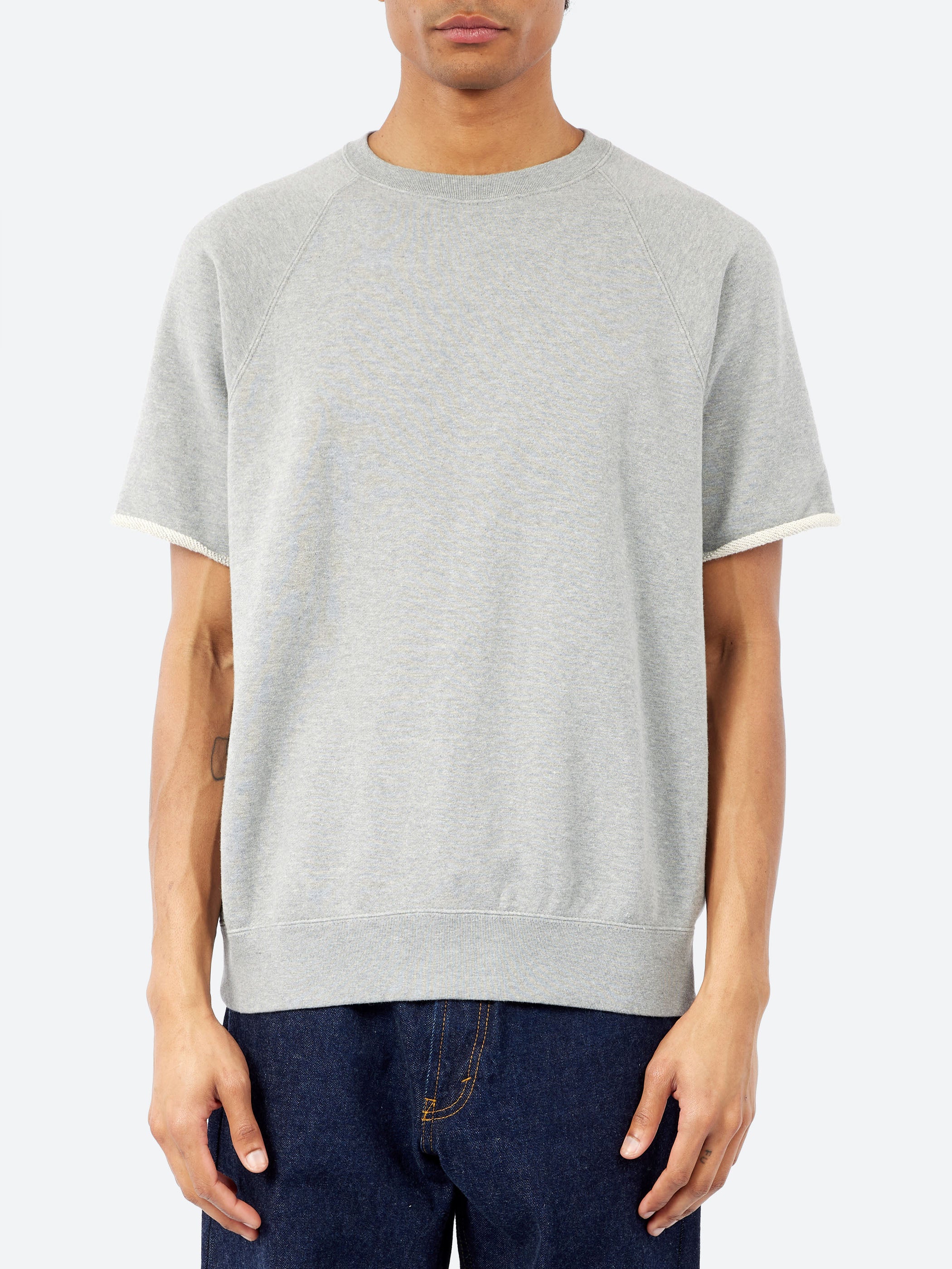 Sweat Short Sleeve Cut-Off