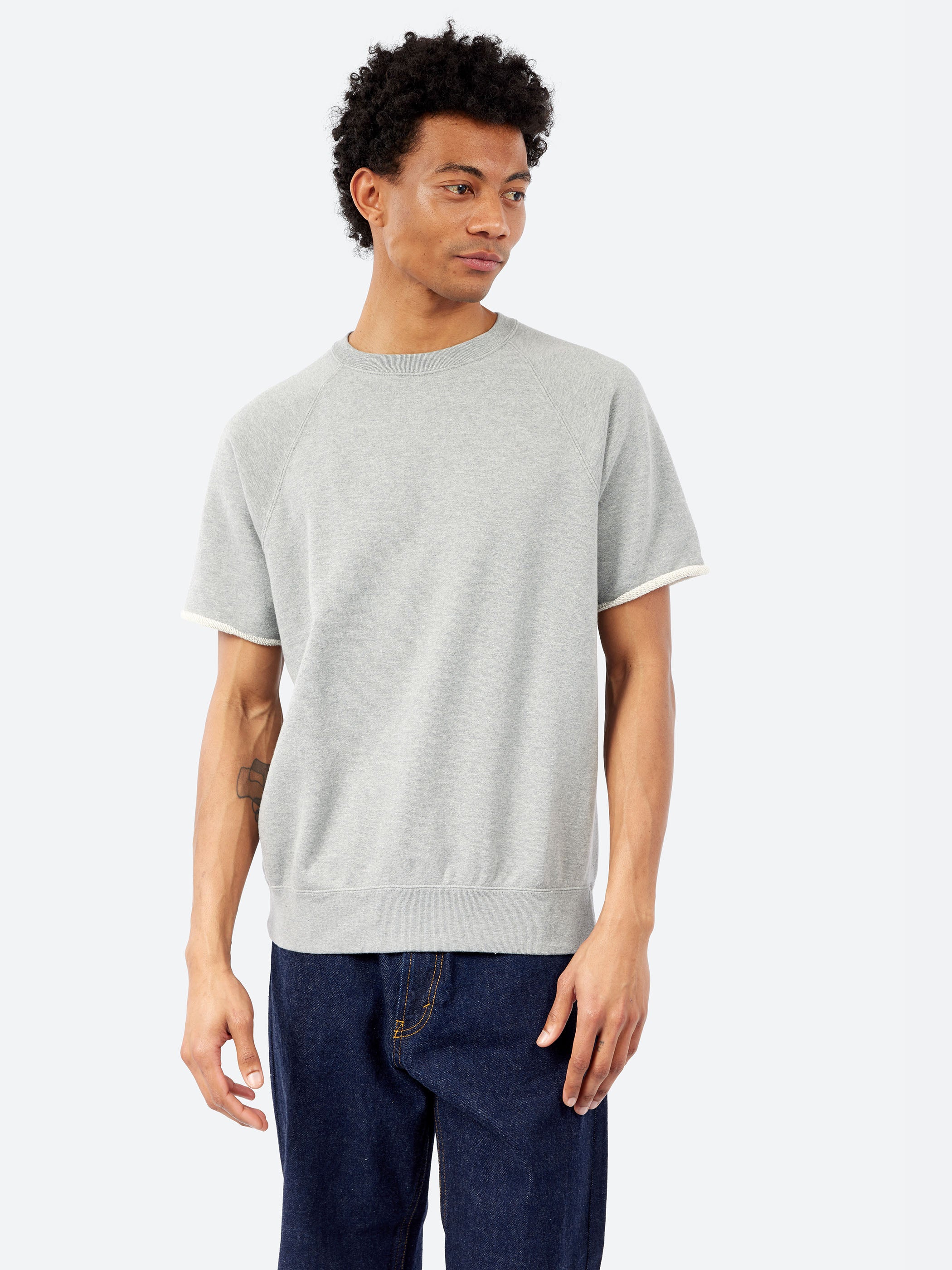 Sweat Short Sleeve Cut-Off