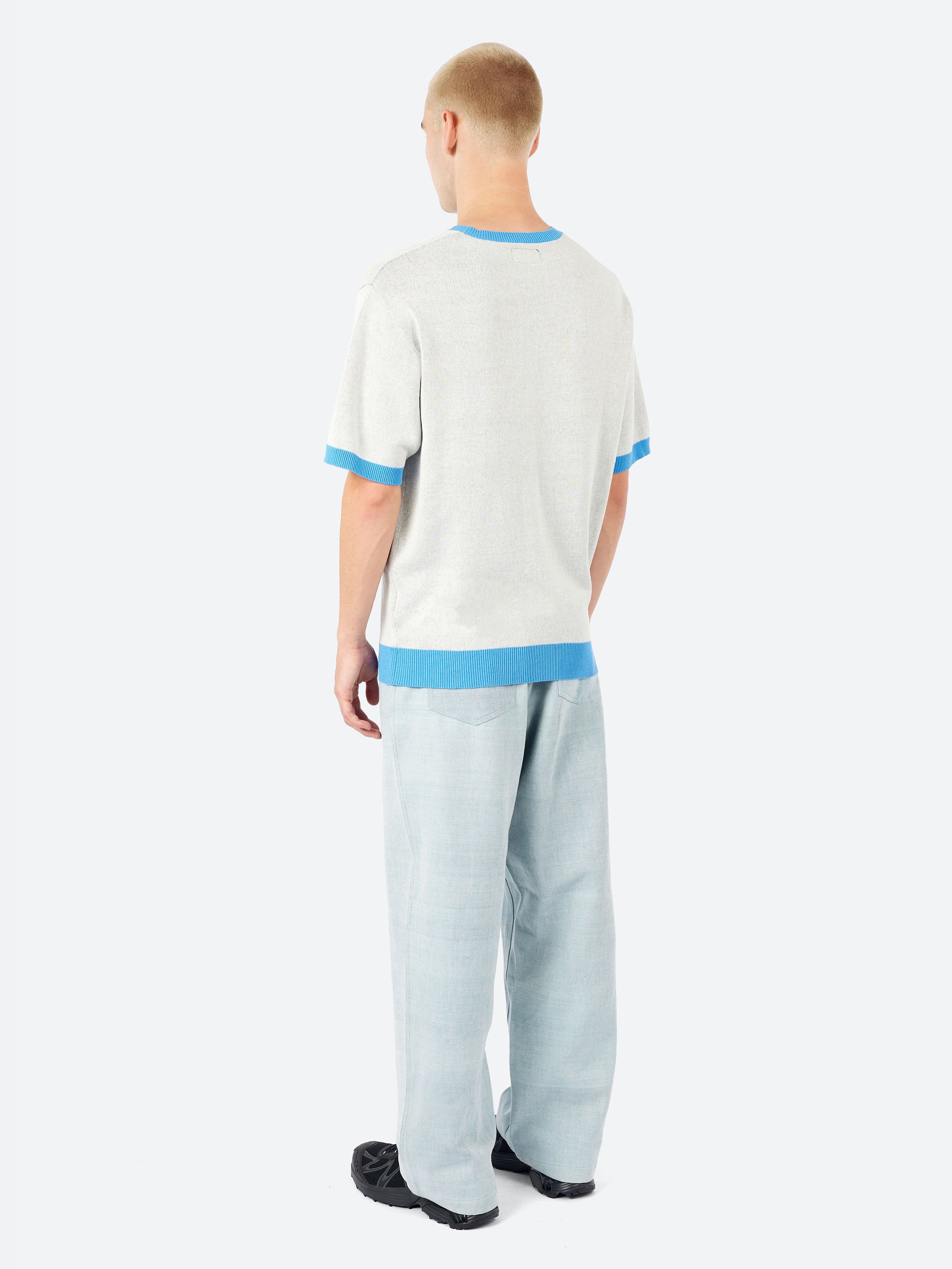 Knit Tee Jacquard