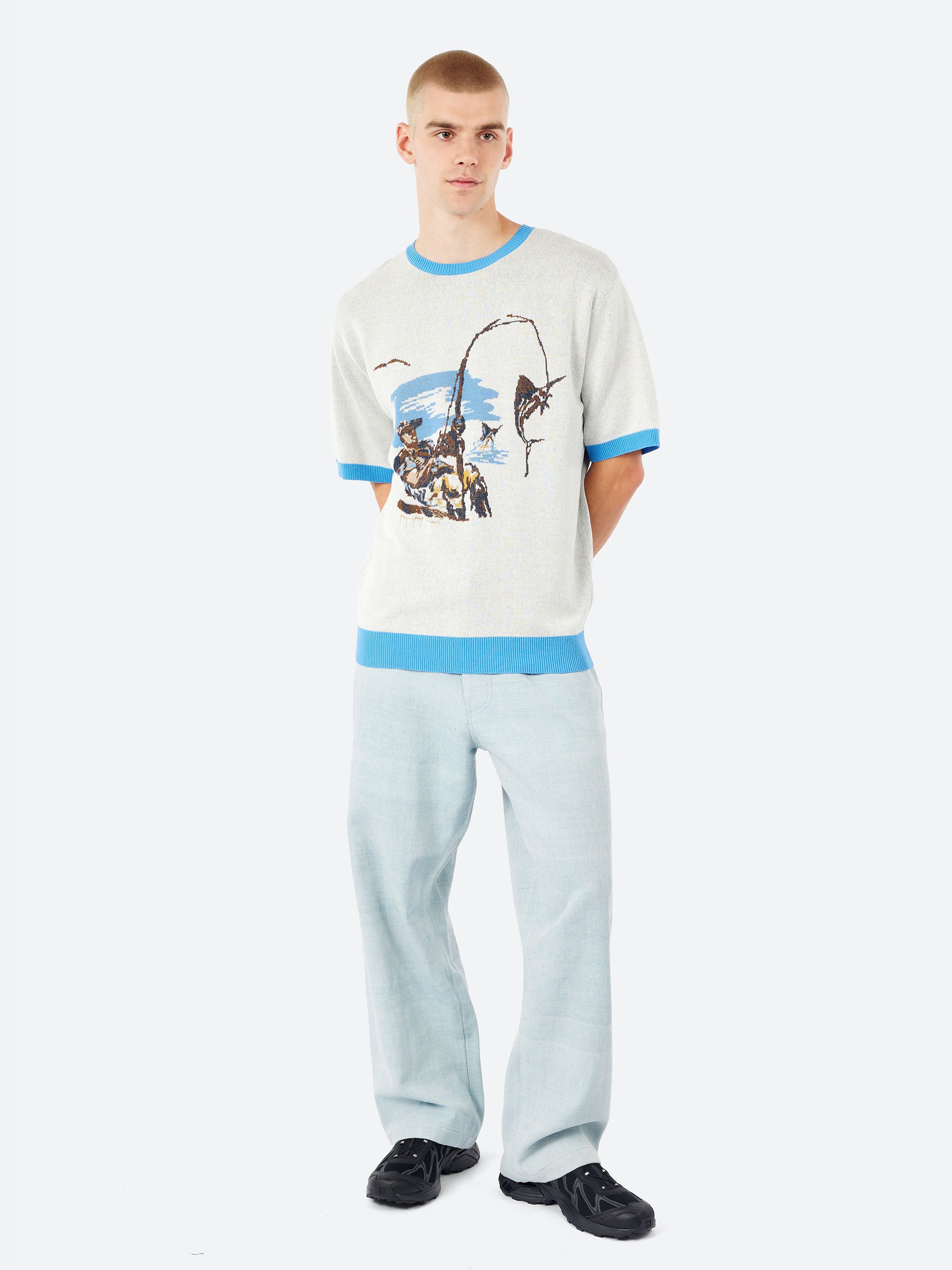 Knit Tee Jacquard