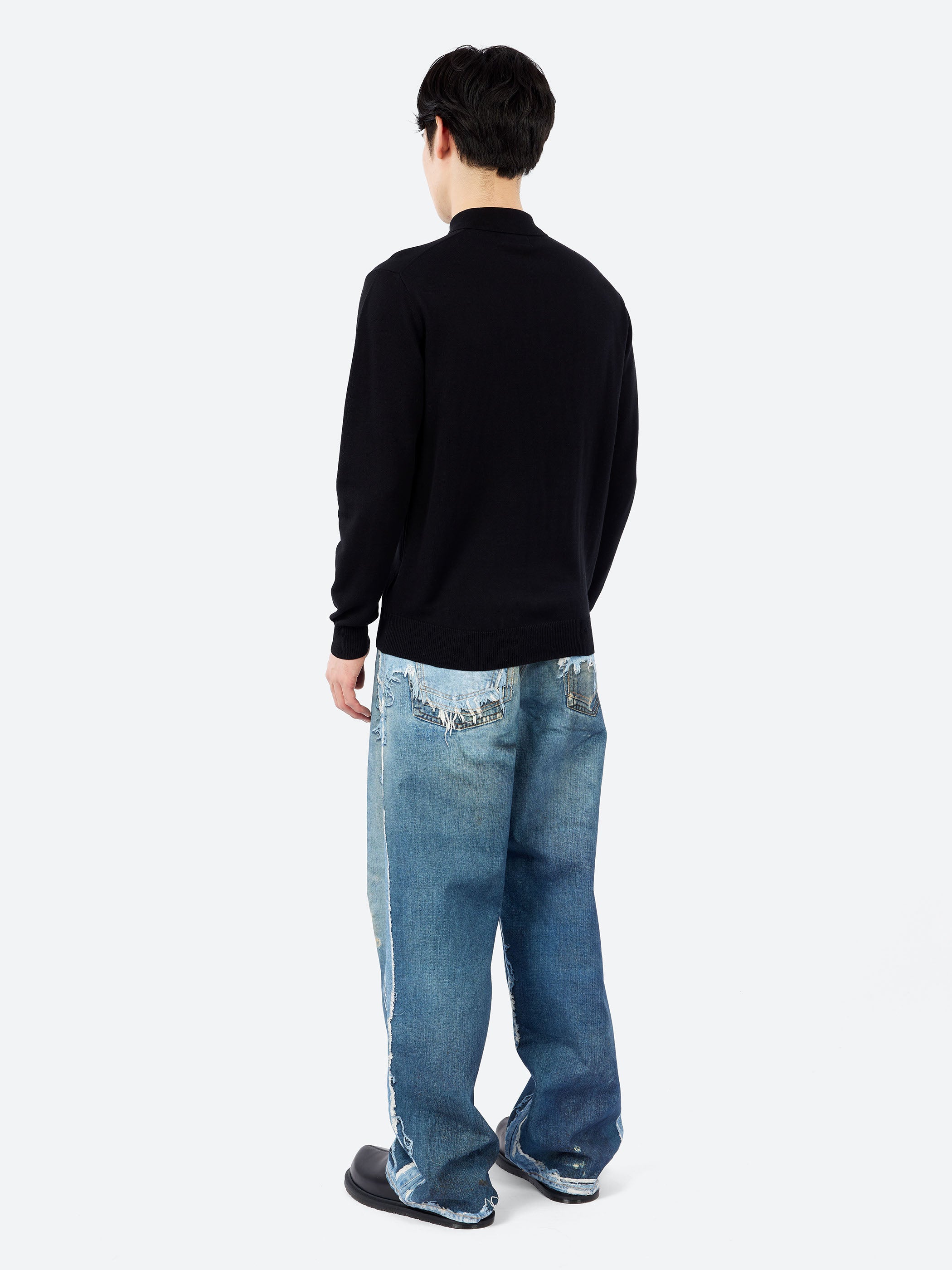 BEAMS PLUS - 3B Flannel Jacket in Navy – gravitypope
