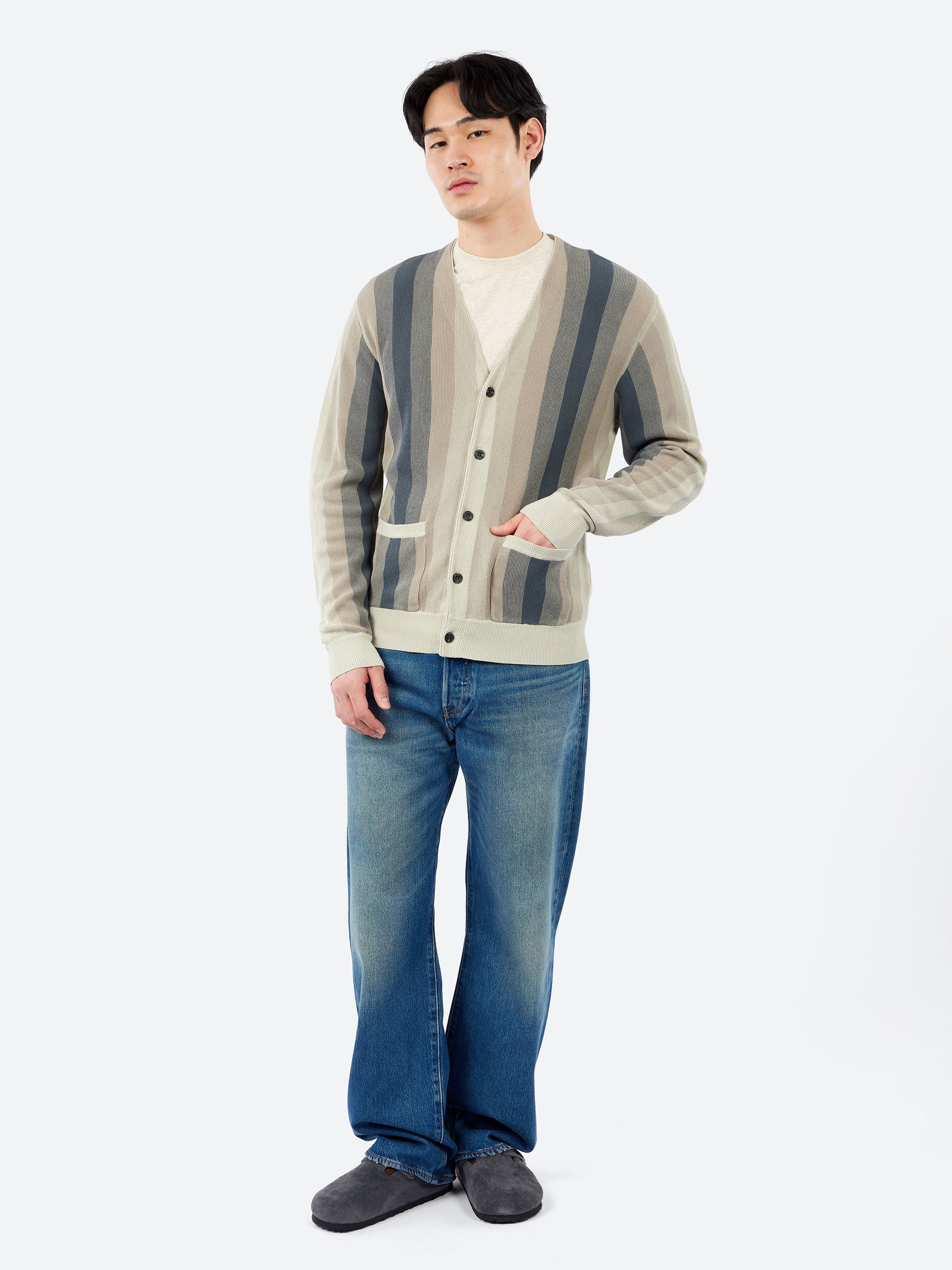 BEAMS PLUS - Mechanic Melton Hunting Coat in Red and Green Check
