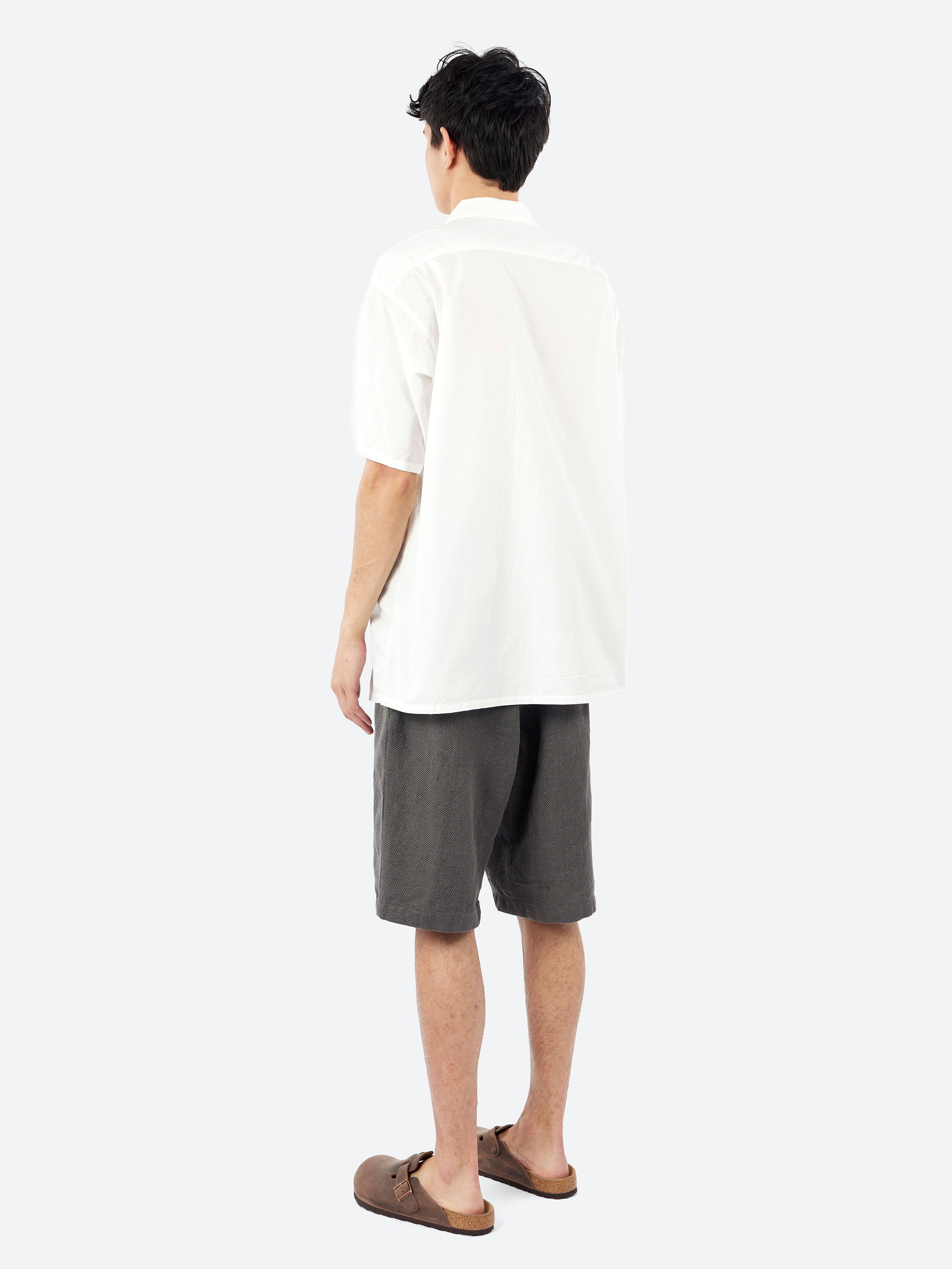 Open Collar Peruvian Pima Shirt