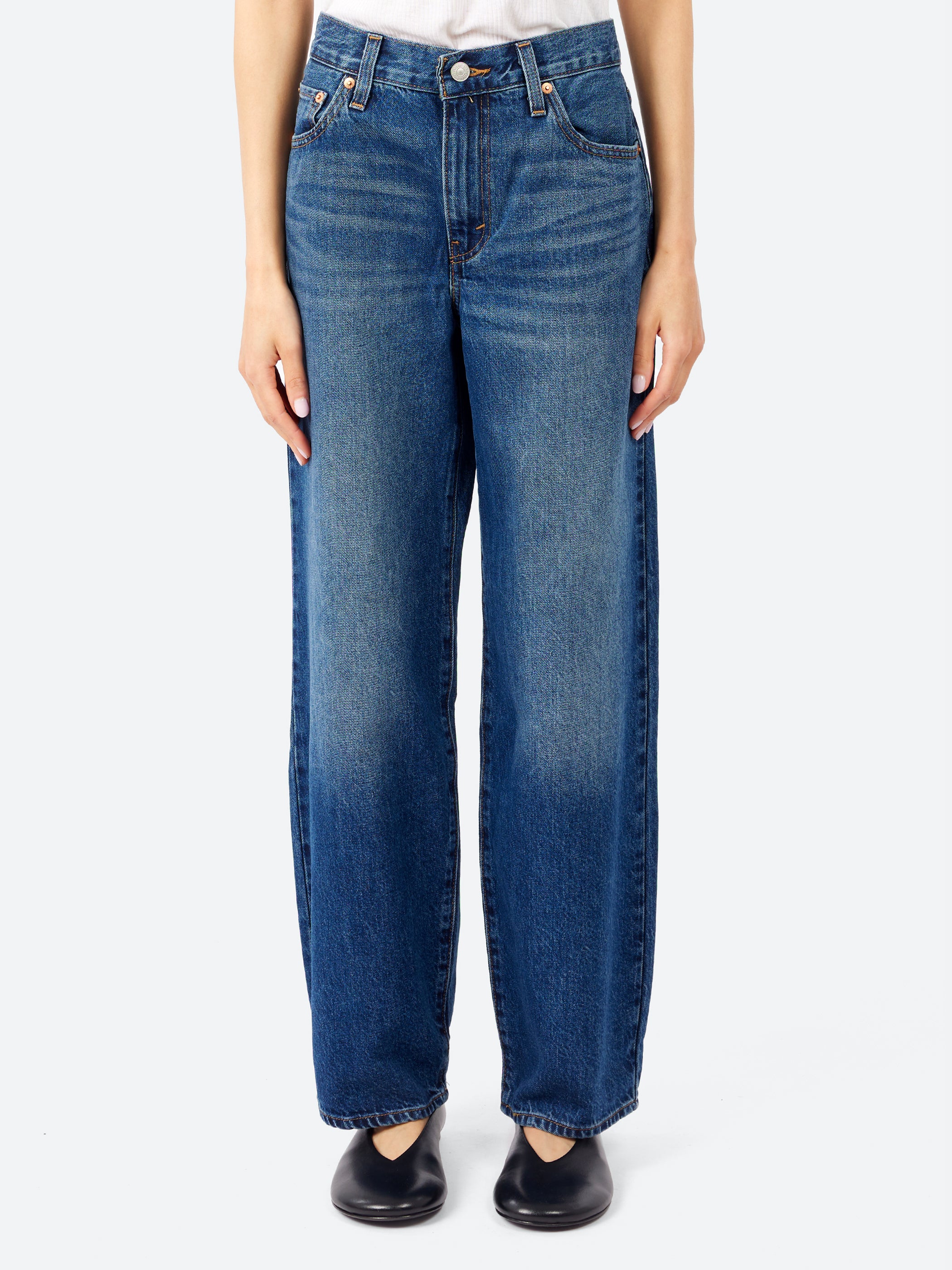 Levi's - Baggy Dad in She's Nice (Dark Wash) – gravitypope