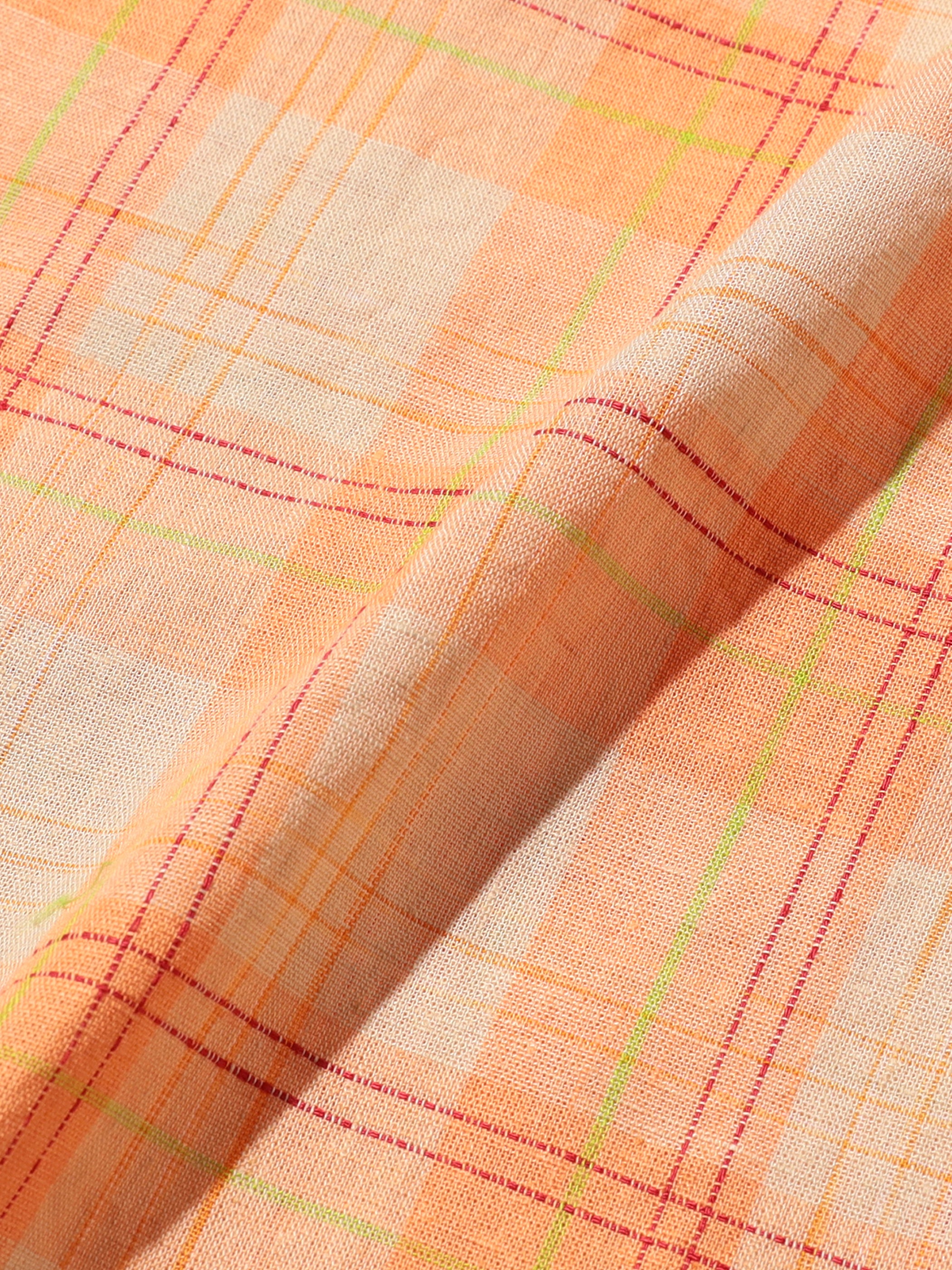 BD Classic-Fit Cotton Linen Ikat Shirt