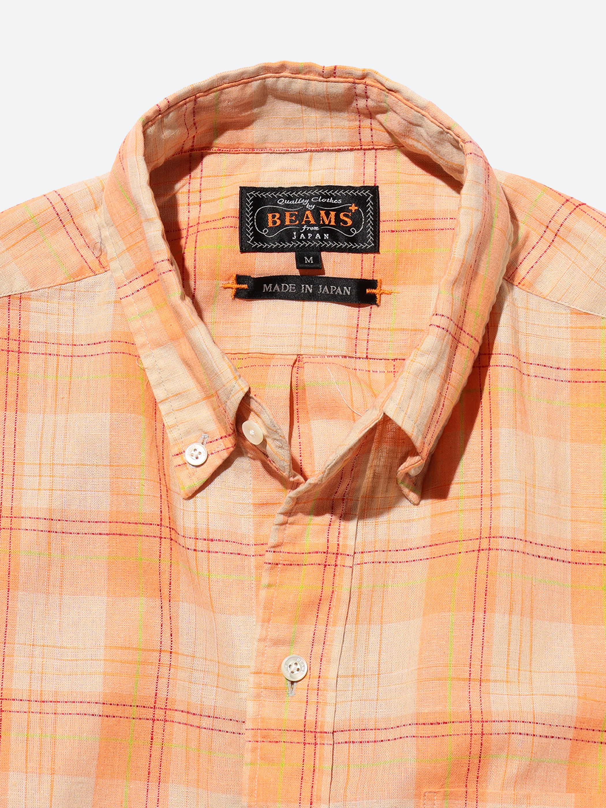 BD Classic-Fit Cotton Linen Ikat Shirt