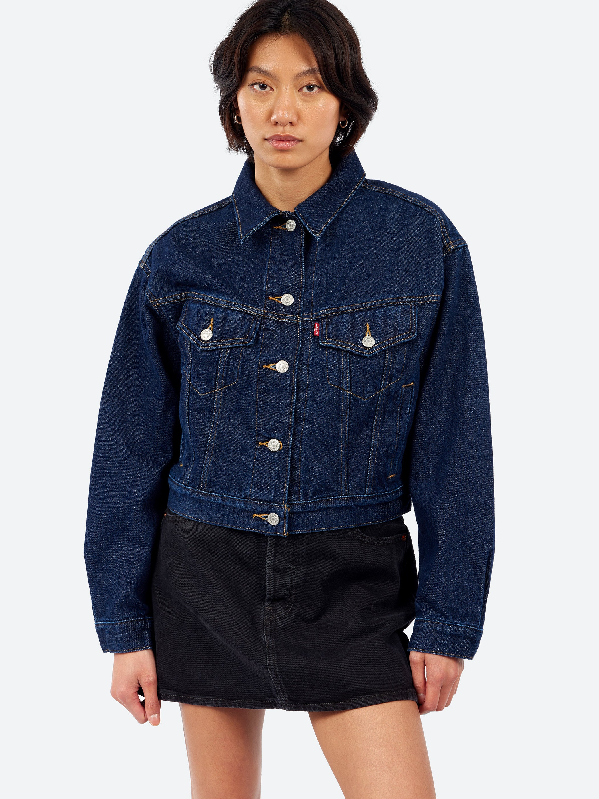 Shrunken 90s Trucker