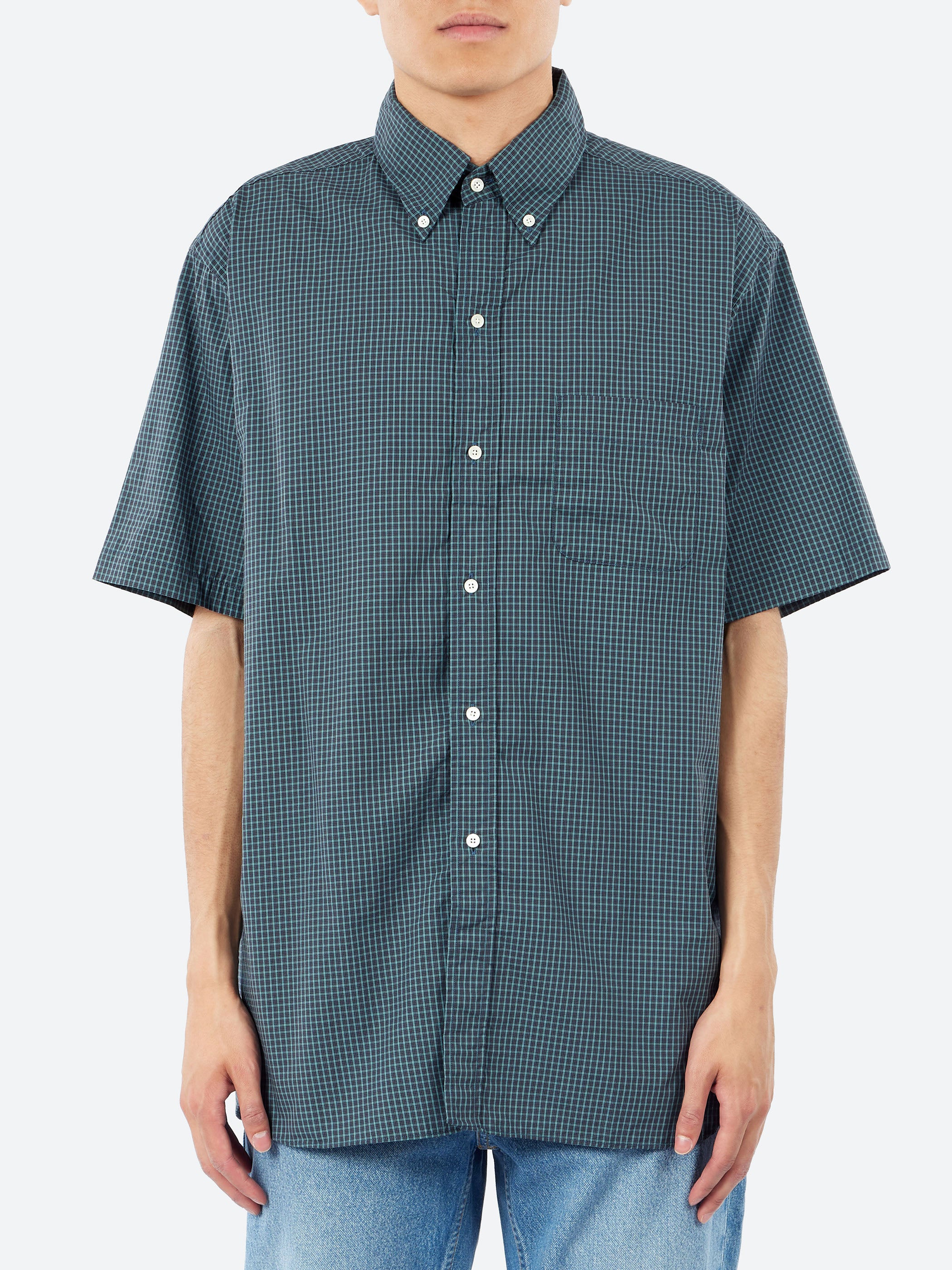 BD Classic-Fit Mini Plaid Shirt