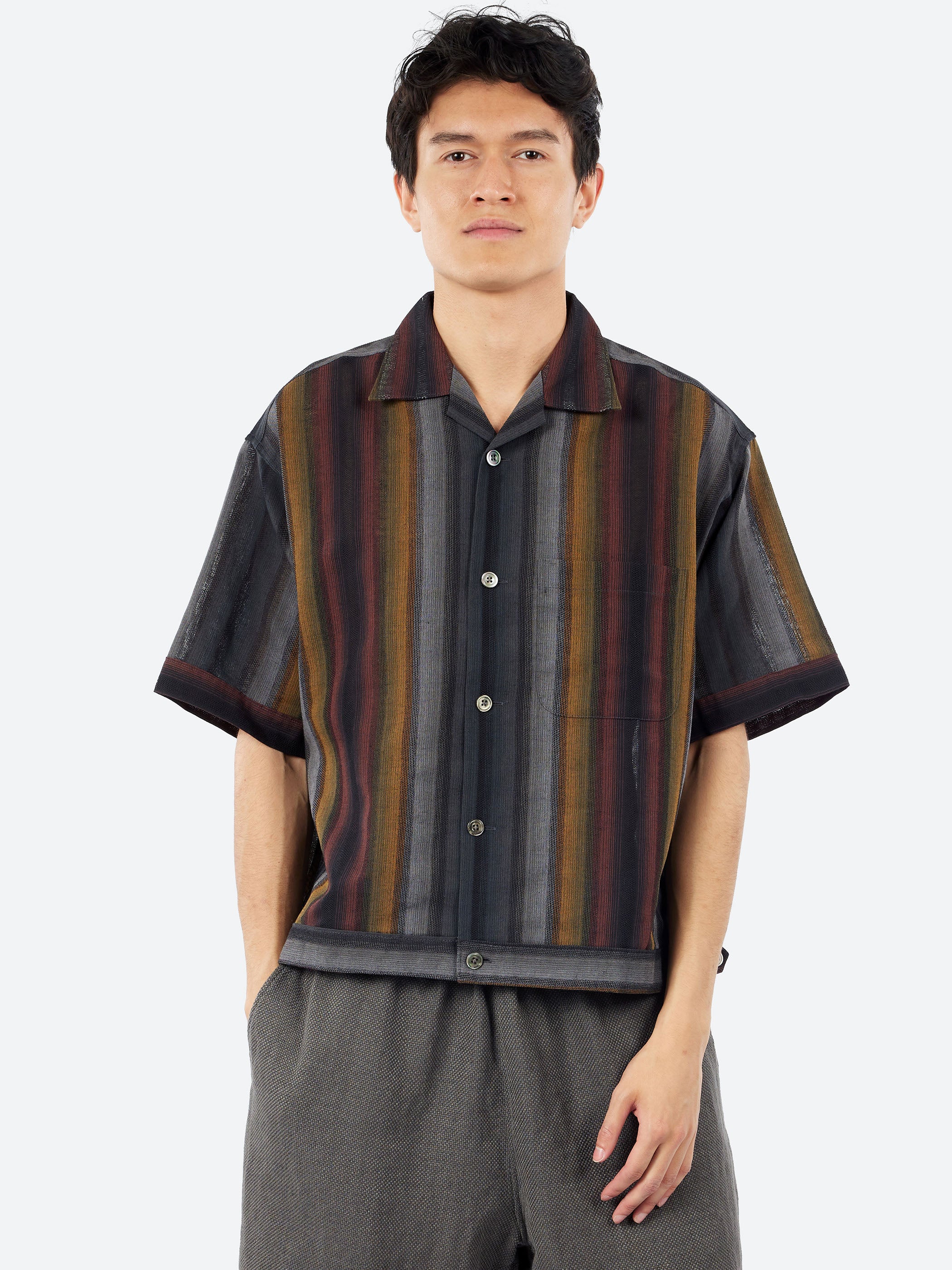 Cabana Boy Ombré Stripe Shirt