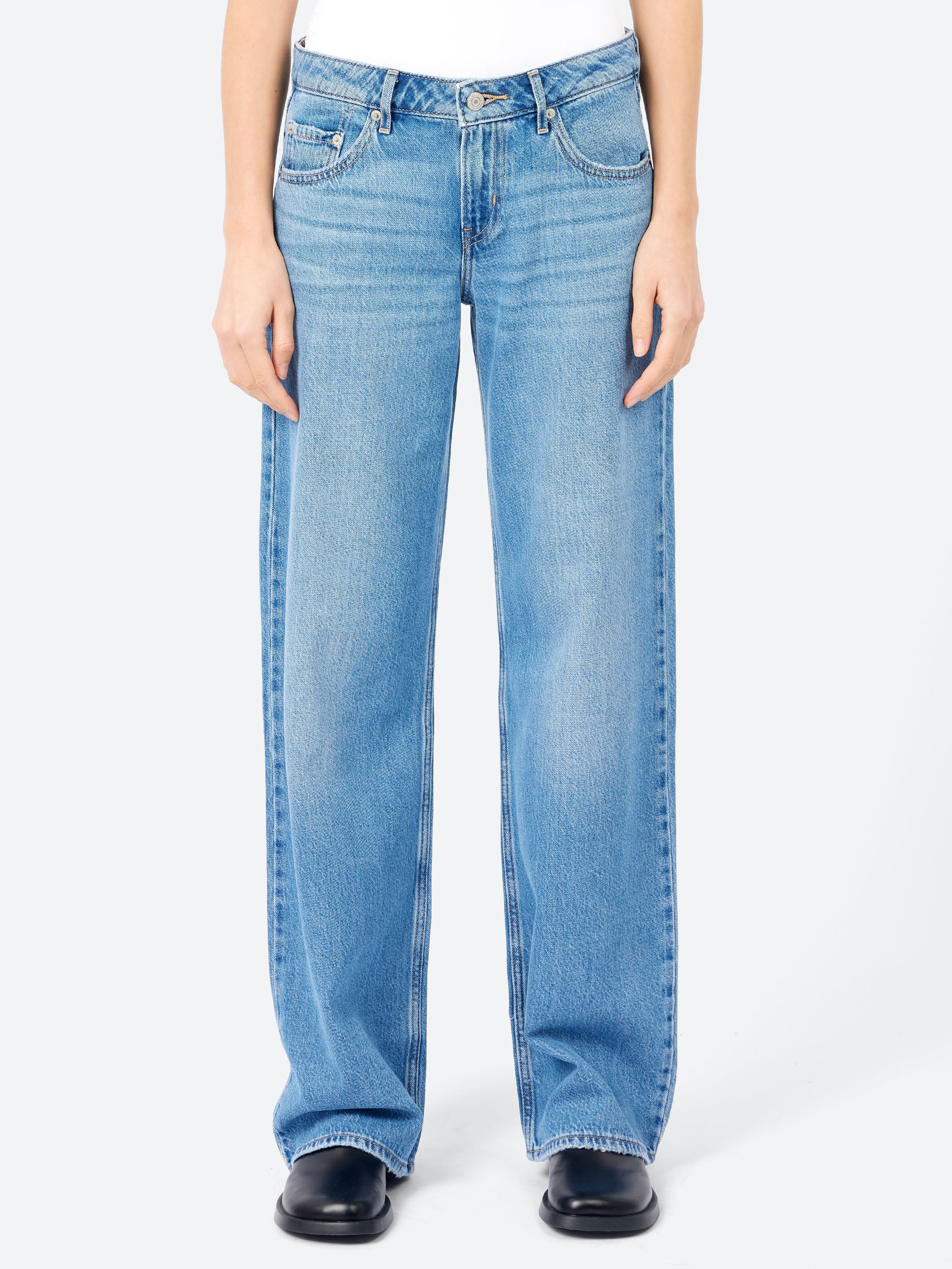 Levi's - Super Baggy Barrel in Shaded View (Blue) – gravitypope