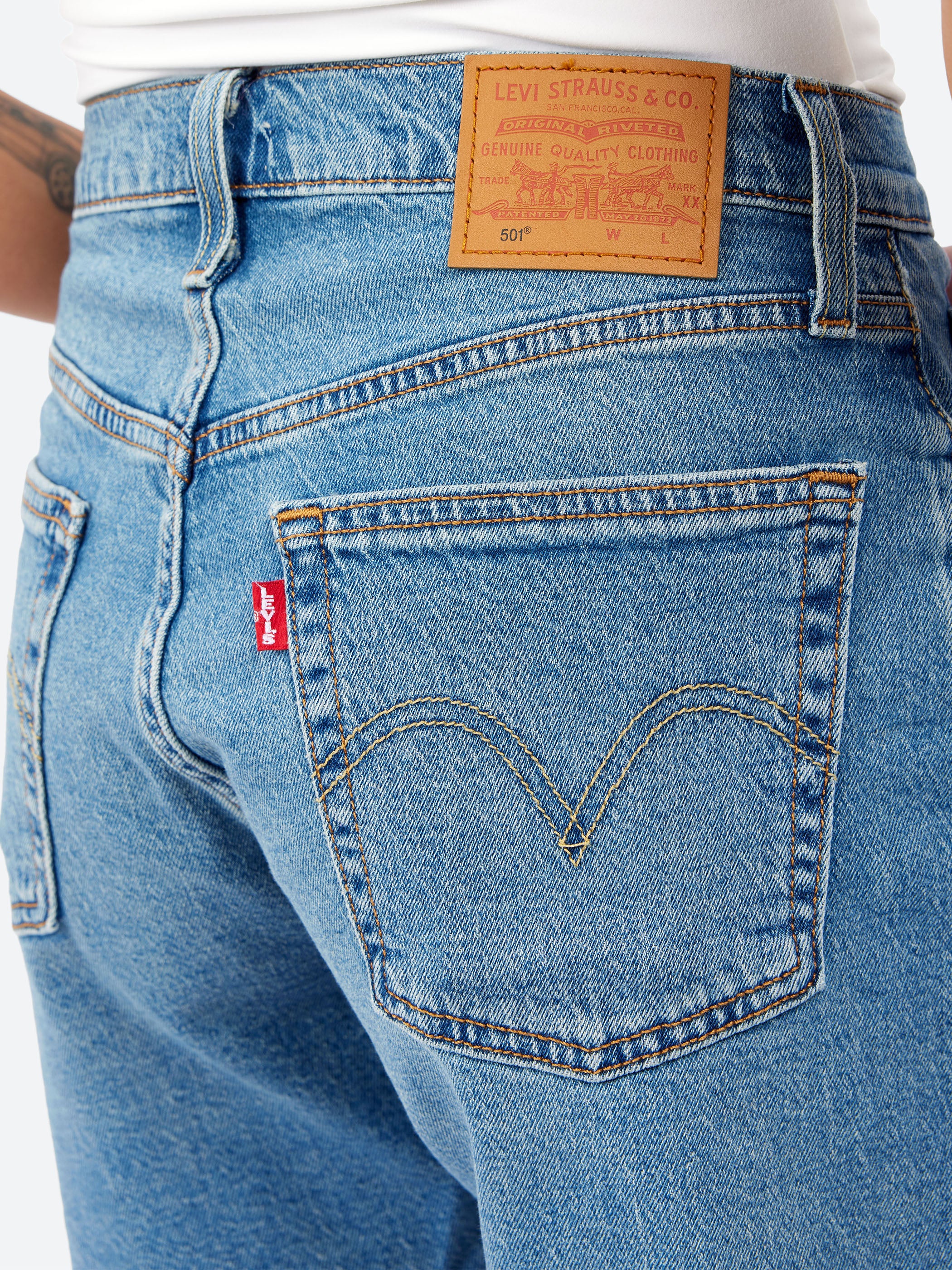 501 Mid Thigh Short