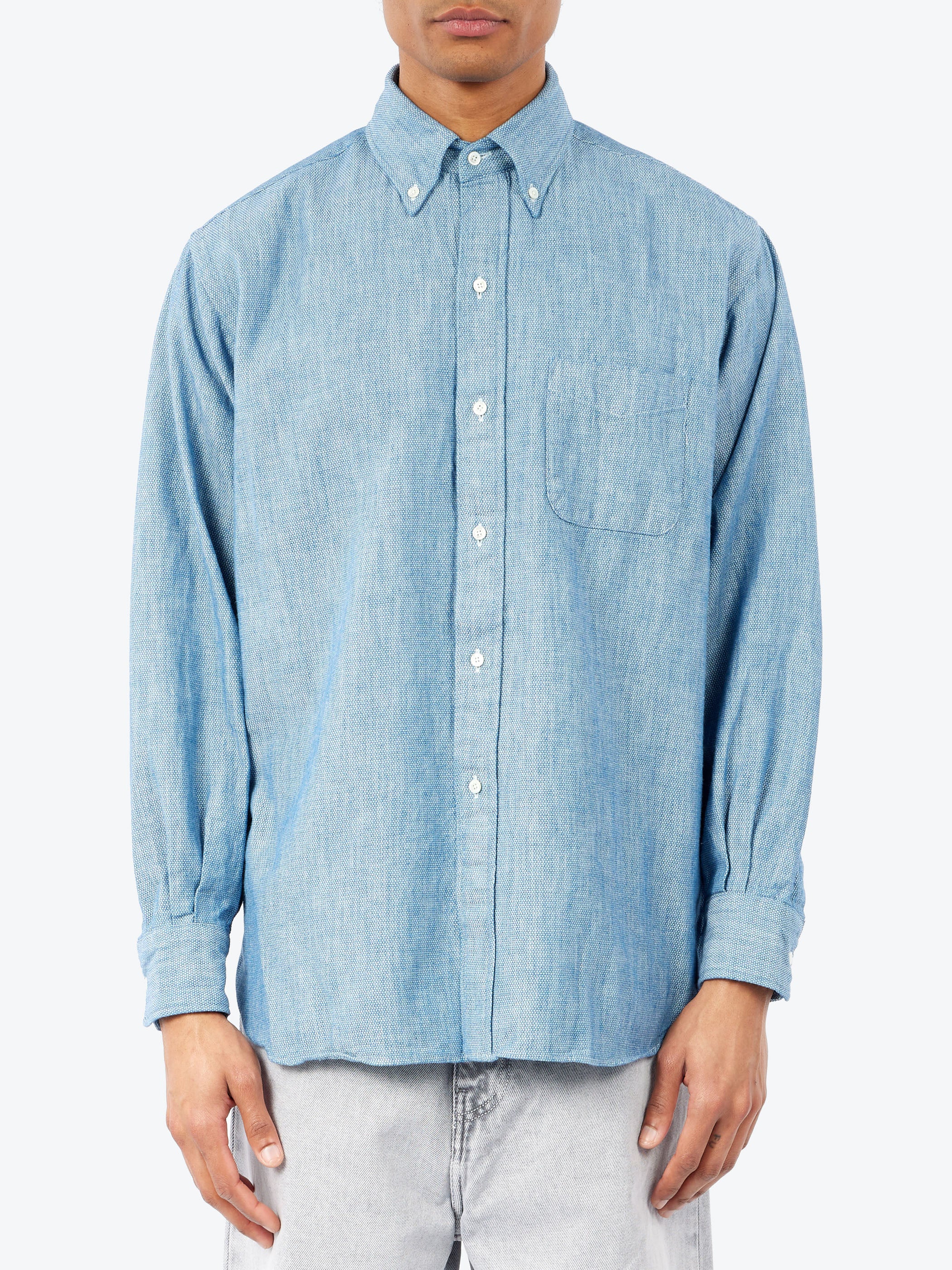 BD Classic Fit Indigo Oxford