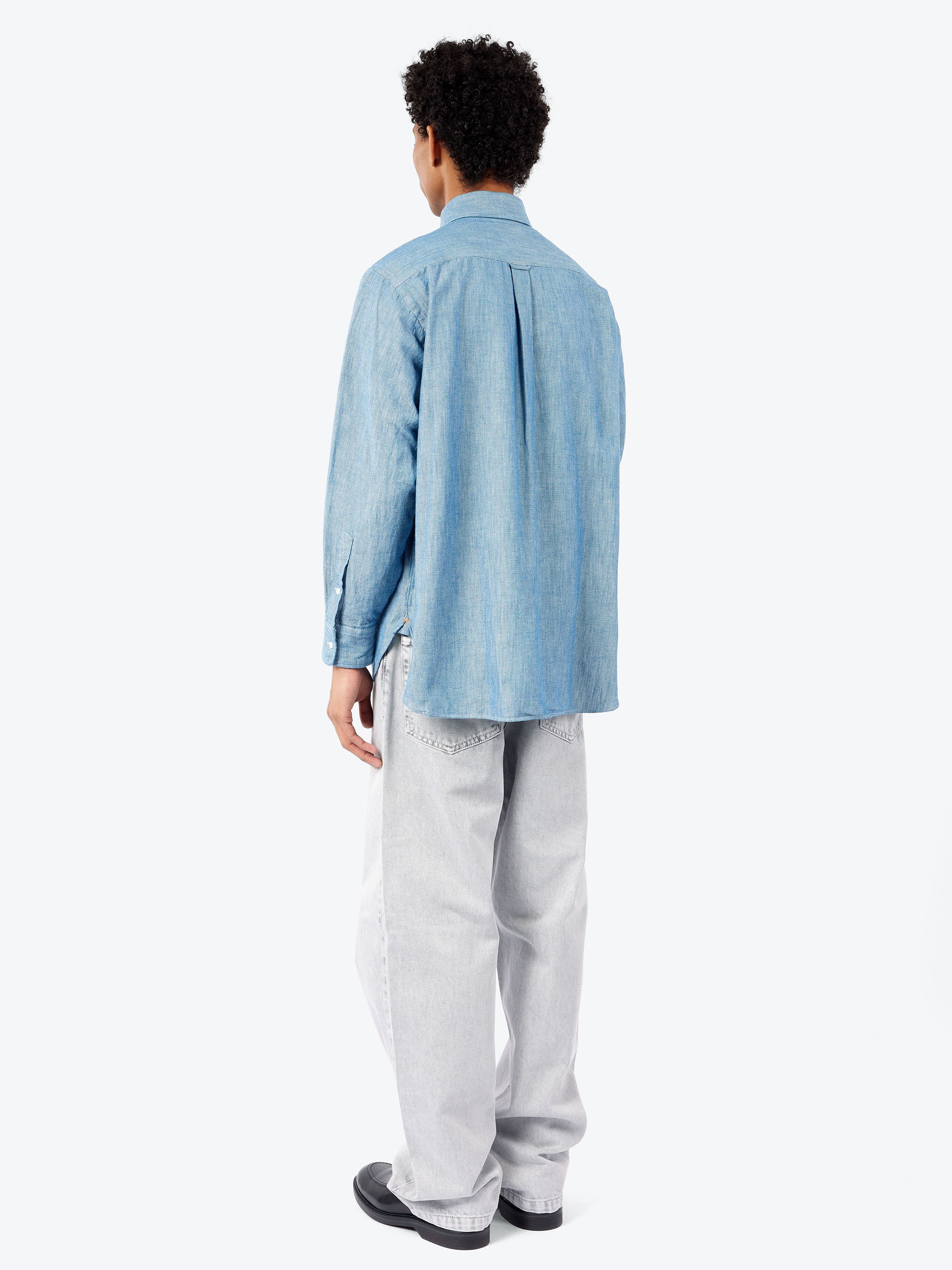 BD Classic Fit Indigo Oxford
