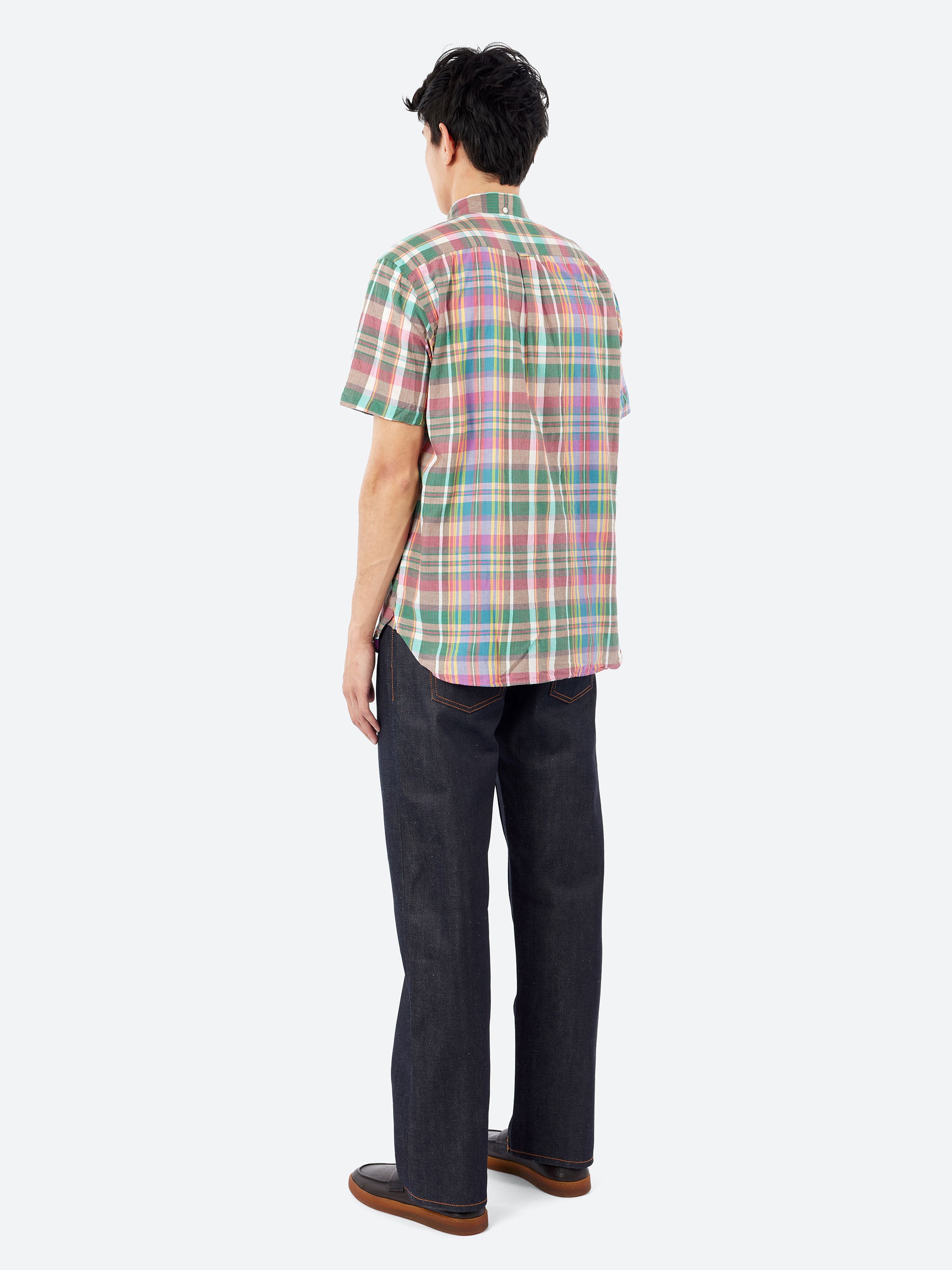 Madras Button Down Shirt
