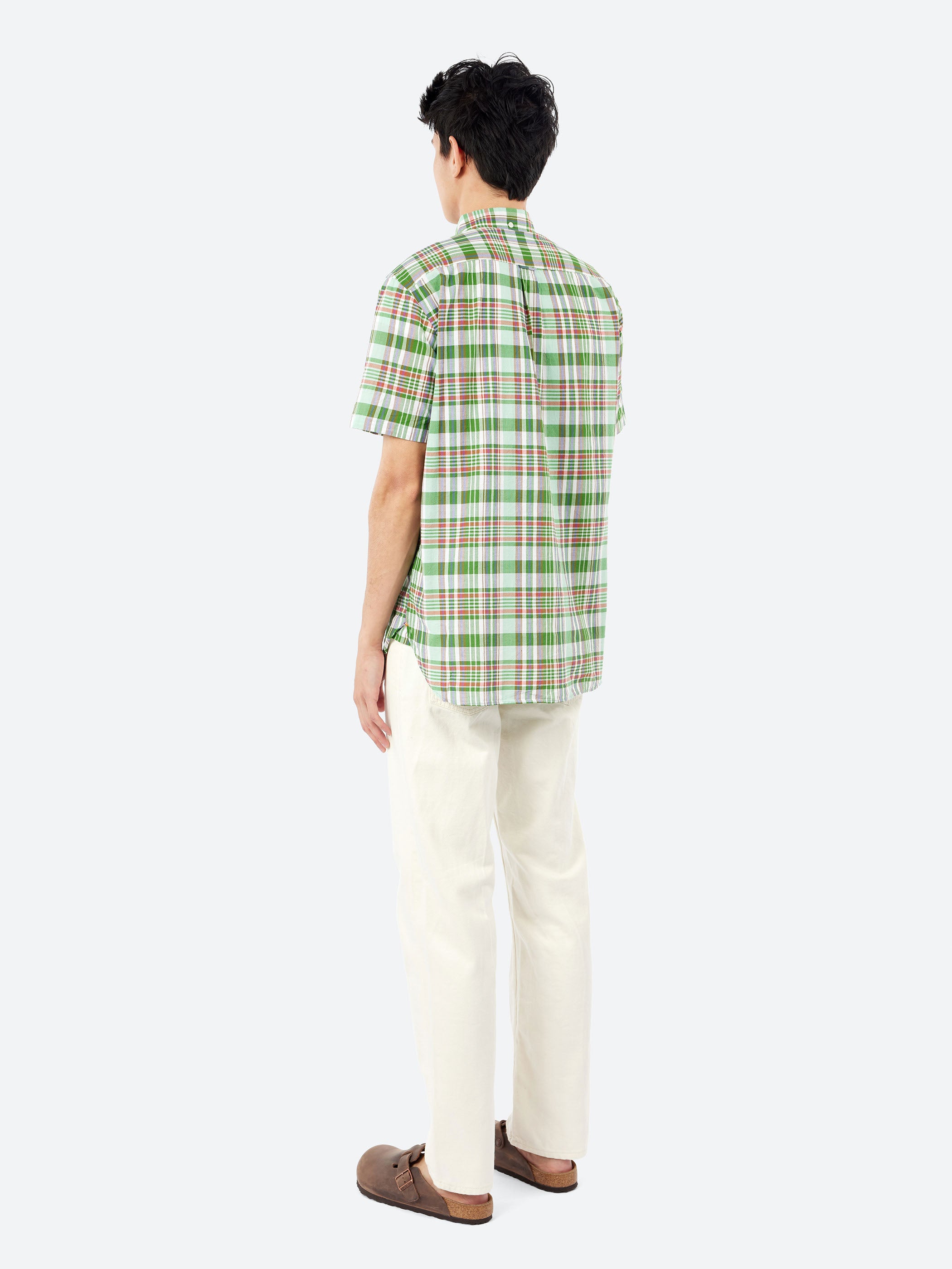 Madras Button Down Shirt