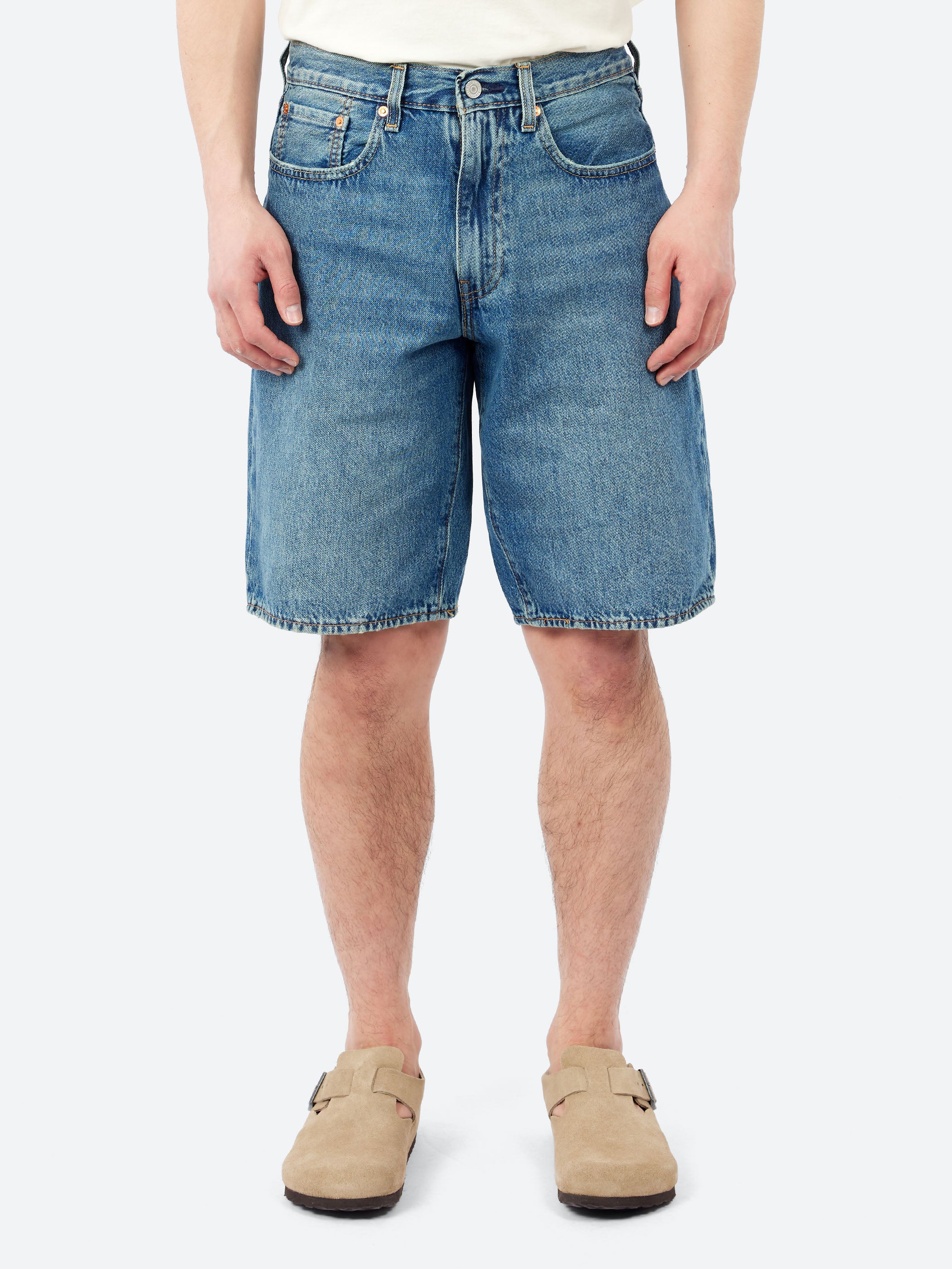 Levi's - 478 Baggy Shorts in My Frequency (Medium Wash) – gravitypope