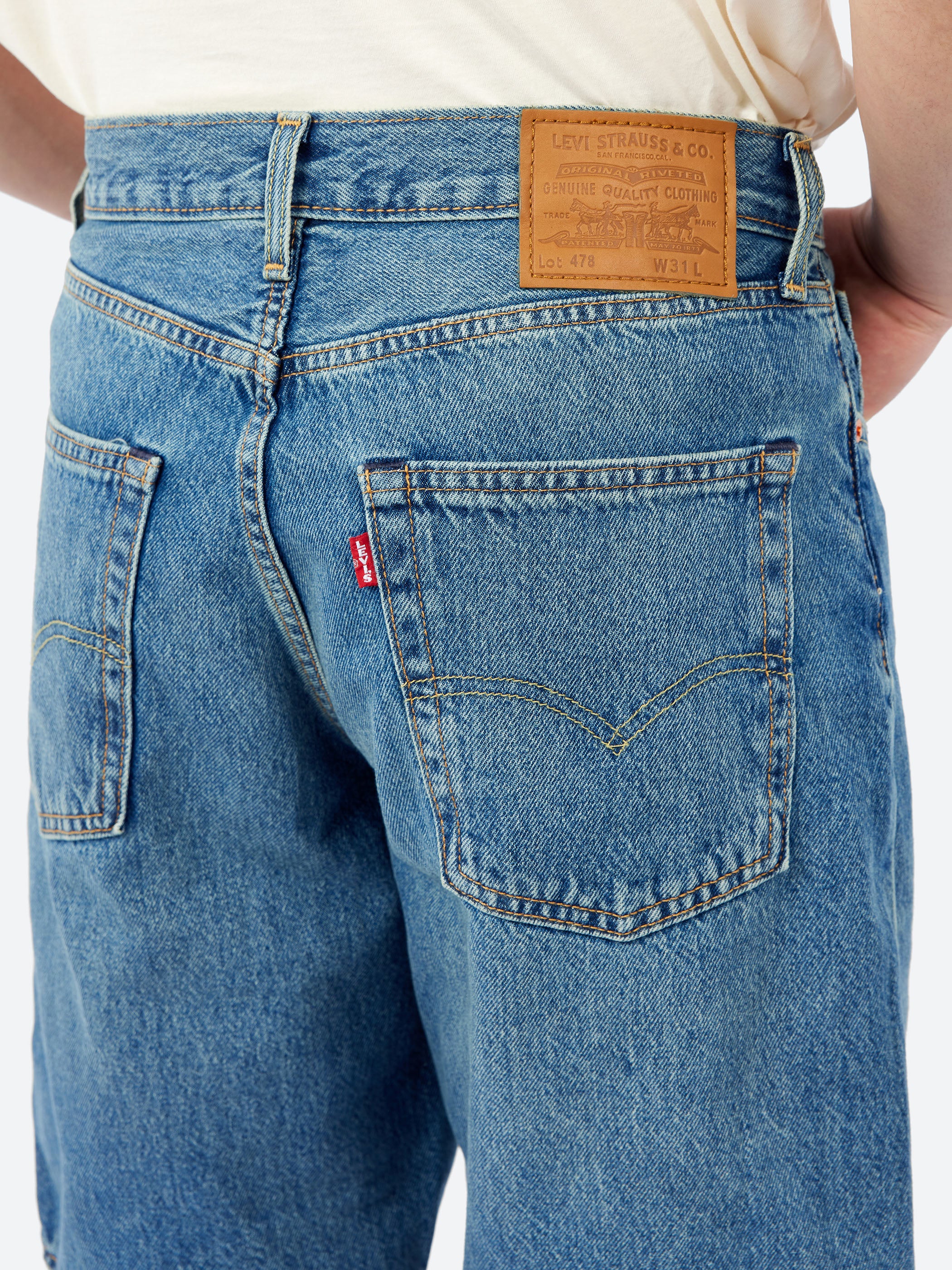 34 Levi's 501 CUSTOMIZED BAGGY SHORTS