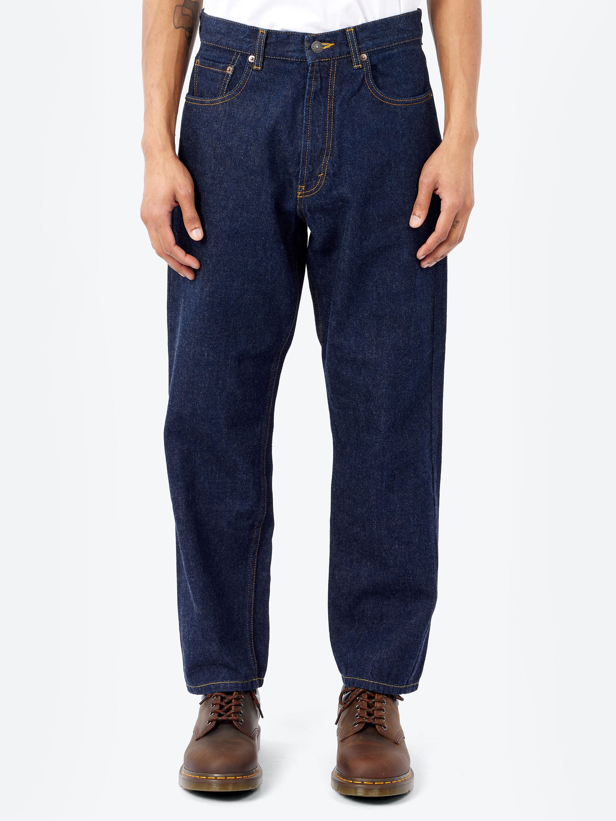 BEAMS PLUS - 5-Pocket Wide Denim in Indigo – gravitypope