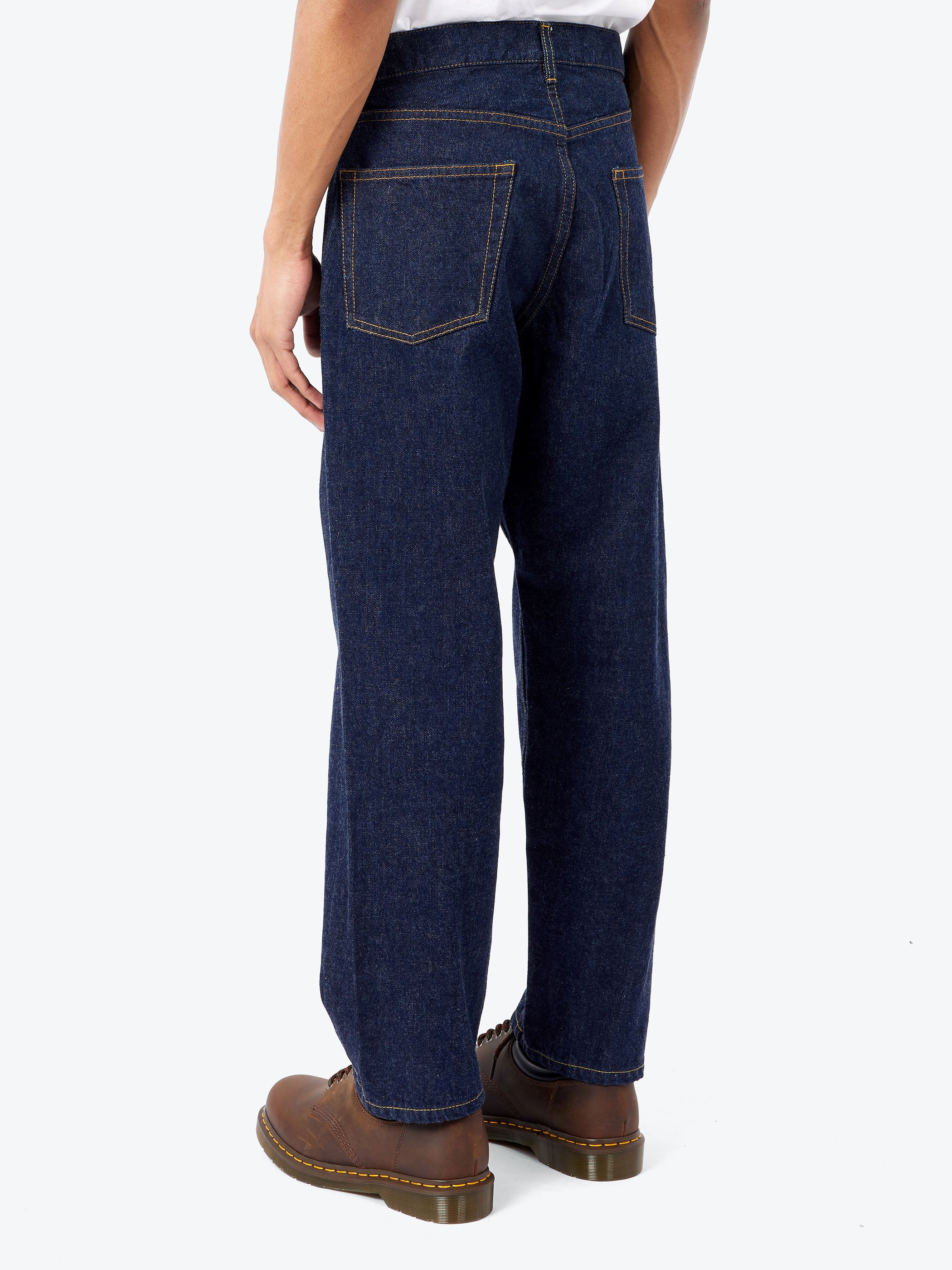 BEAMS PLUS - 5-Pocket Wide Denim in Indigo – gravitypope