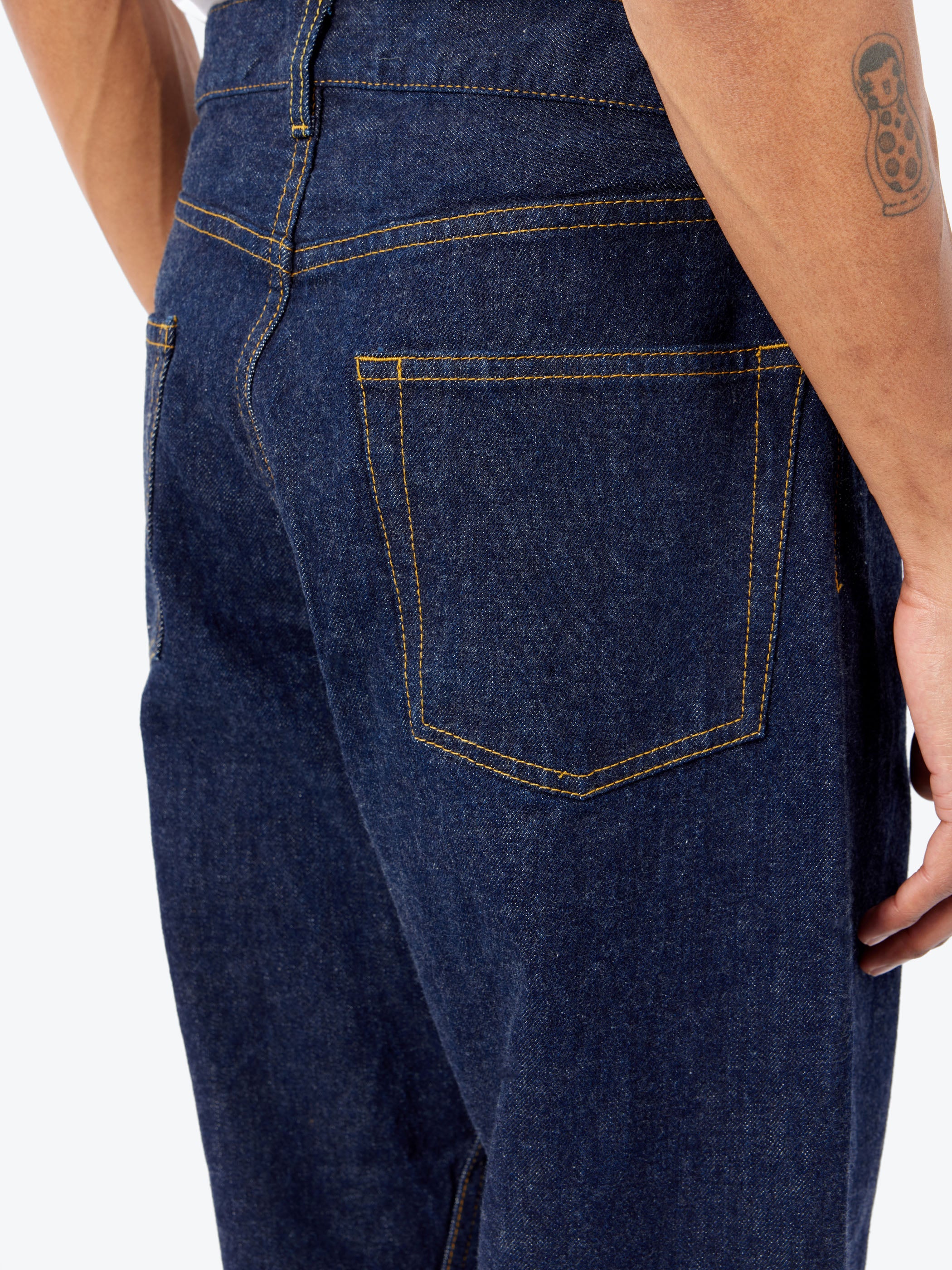 BEAMS PLUS - 5-Pocket Wide Denim in Indigo – gravitypope