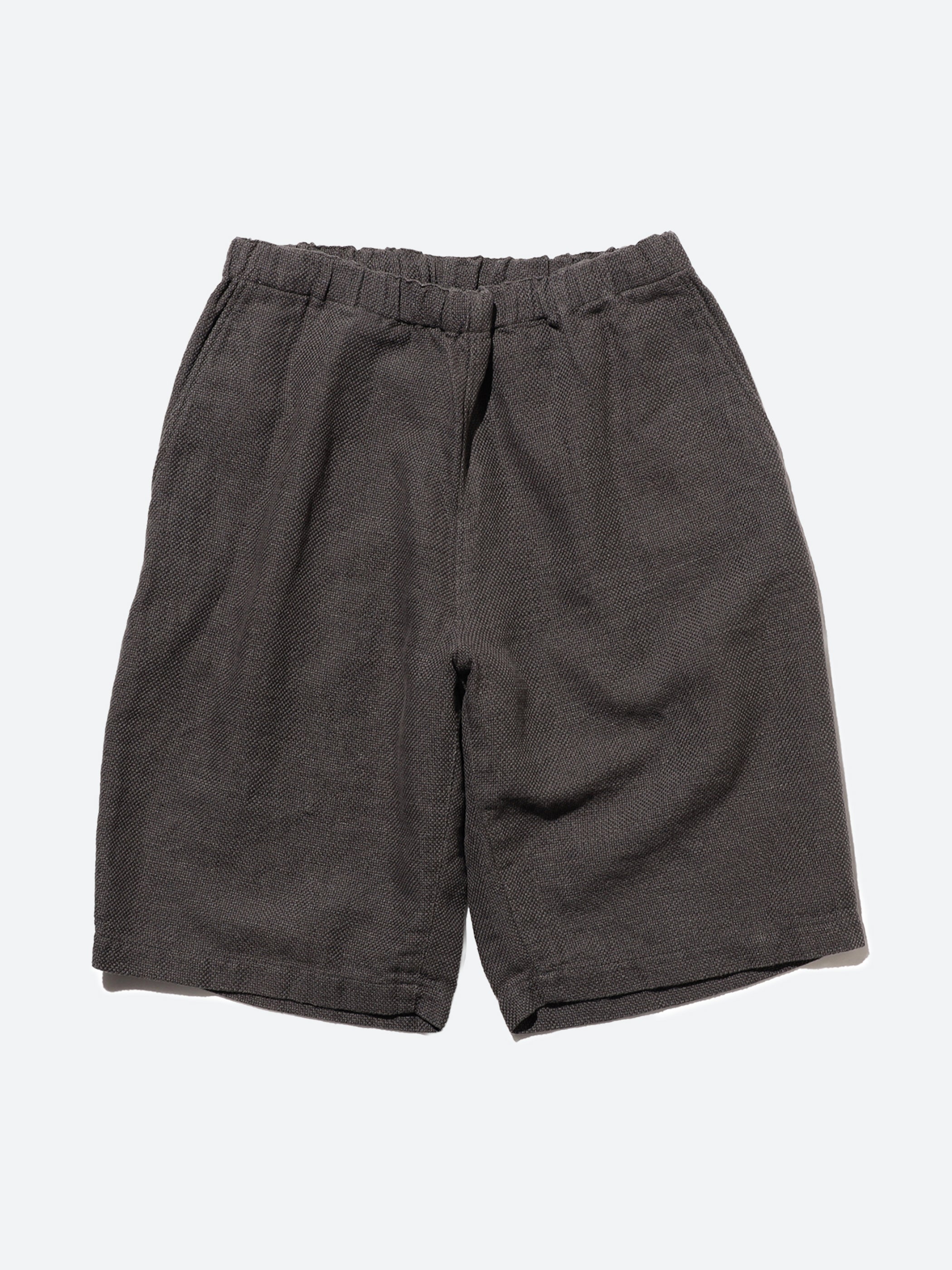 BEAMS PLUS - Easy Shorts in Grey Linen Blend – gravitypope