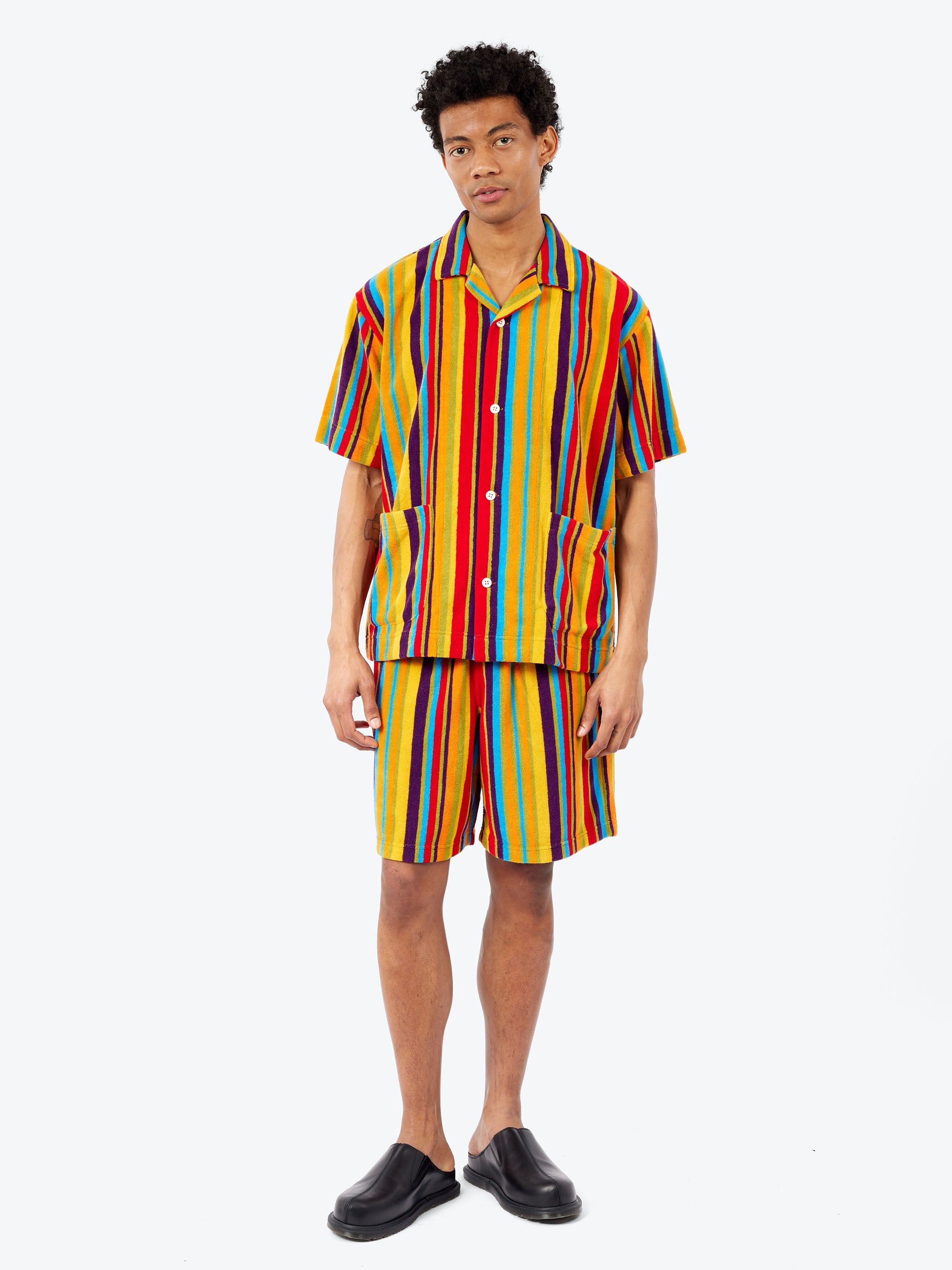 BEAMS PLUS - Pile Shorts Multi Stripe – gravitypope