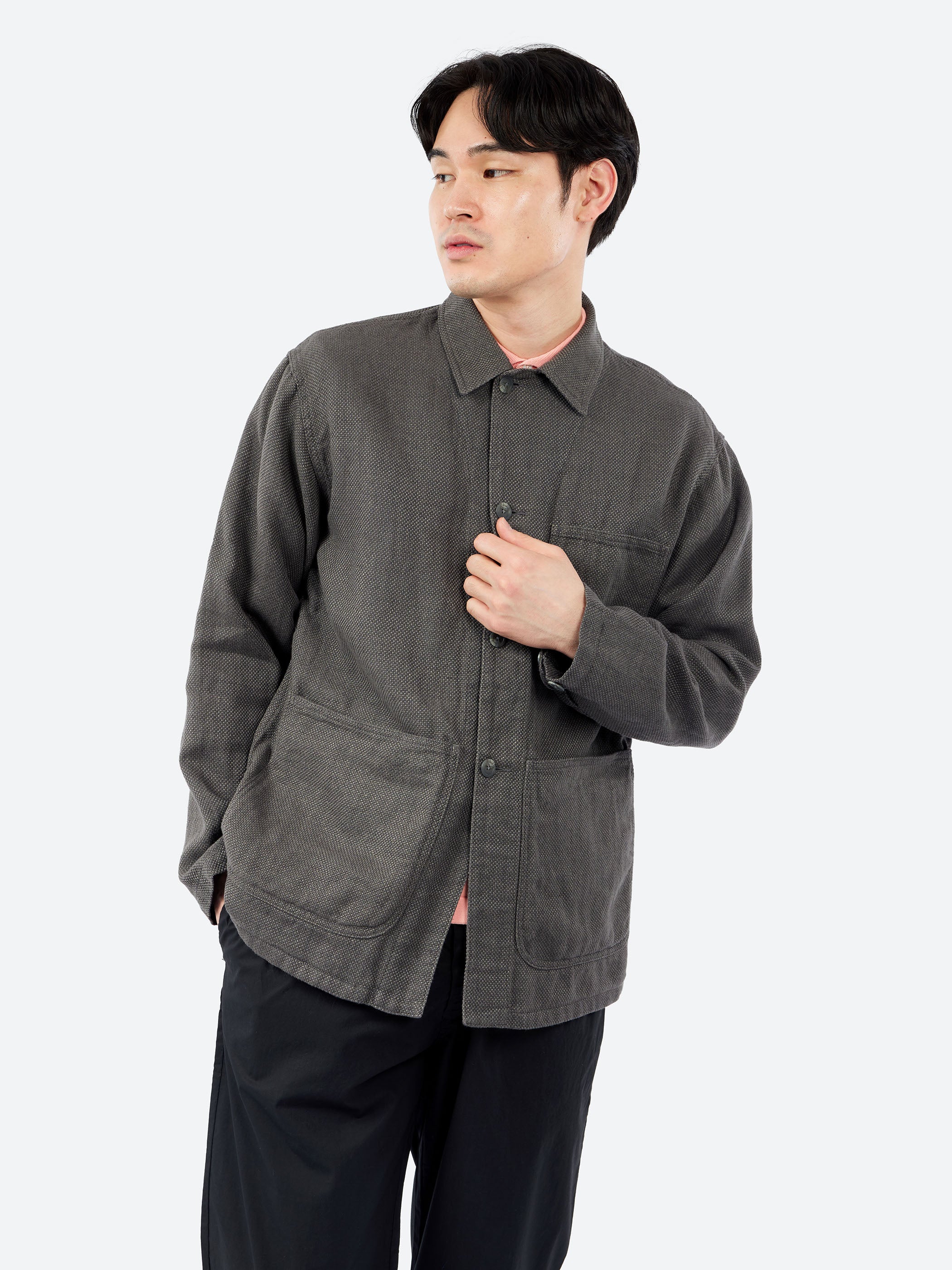 BEAMS PLUS - MIL Chore Jacket in Grey – gravitypope