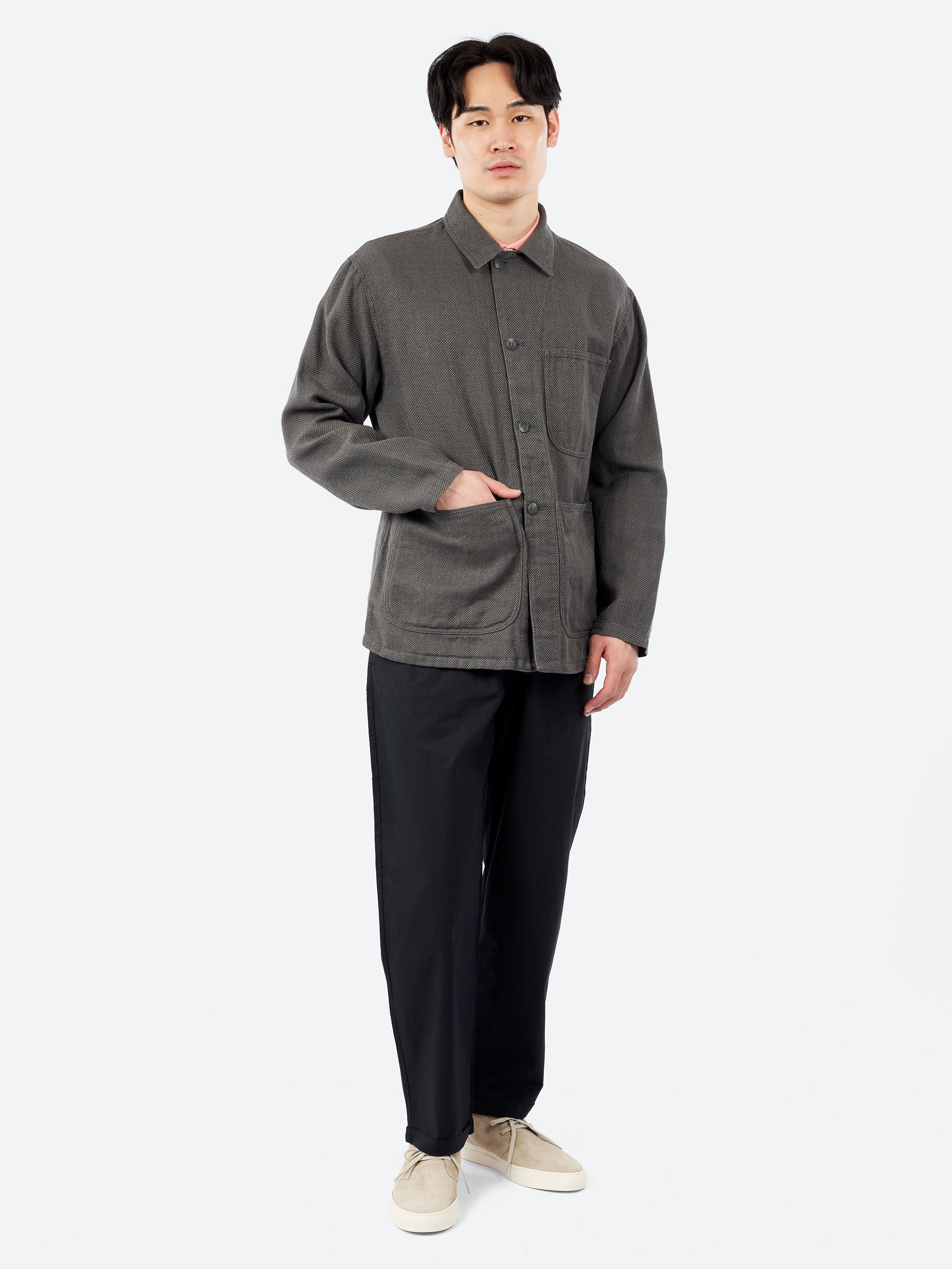 BEAMS PLUS - MIL Chore Jacket in Grey – gravitypope