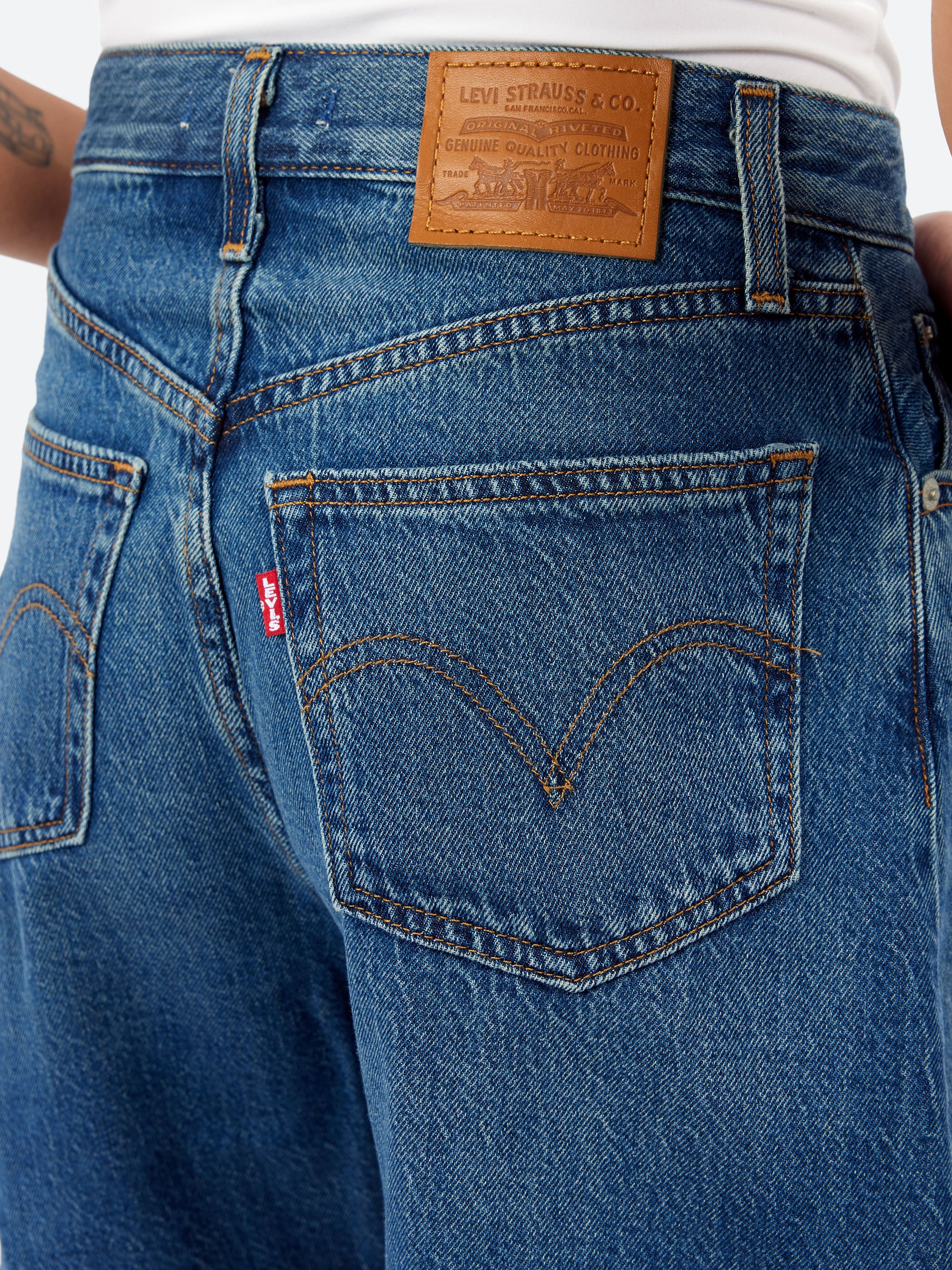 High Rise Baggy Short