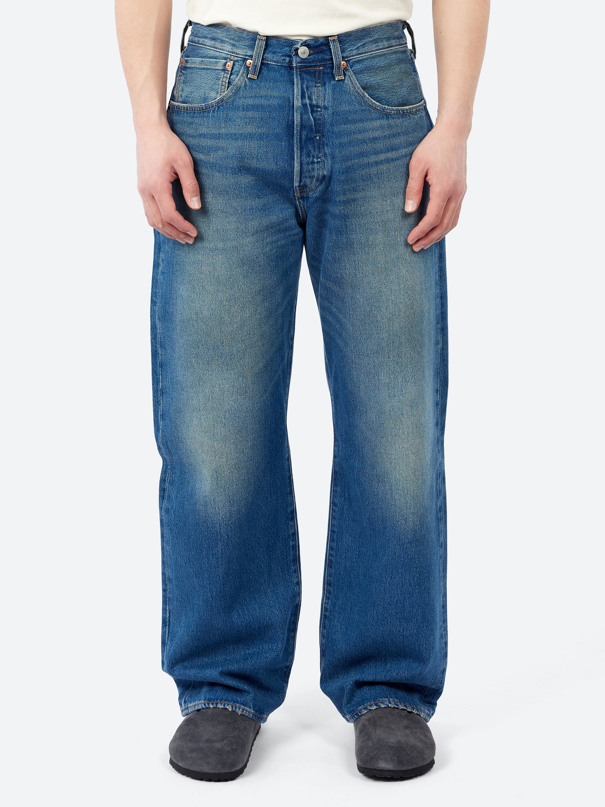 Levi's - Super Baggy Barrel in Shaded View (Blue) – gravitypope