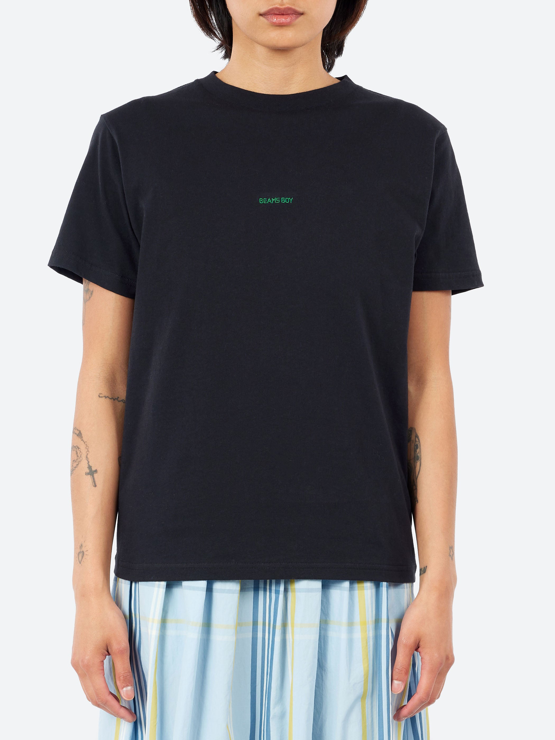 Embroidery Crewneck T-Shirt