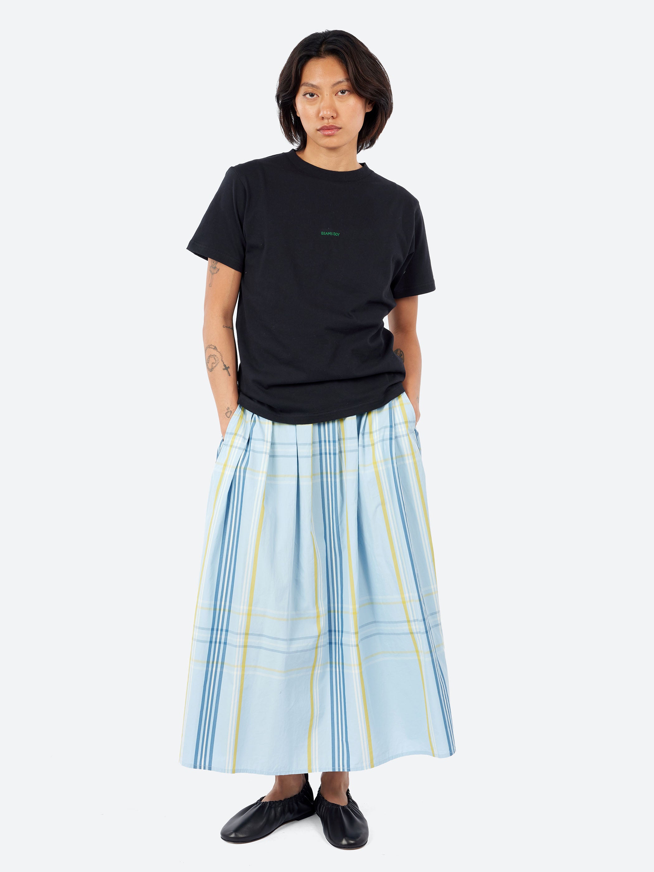 Embroidery Crewneck T-Shirt