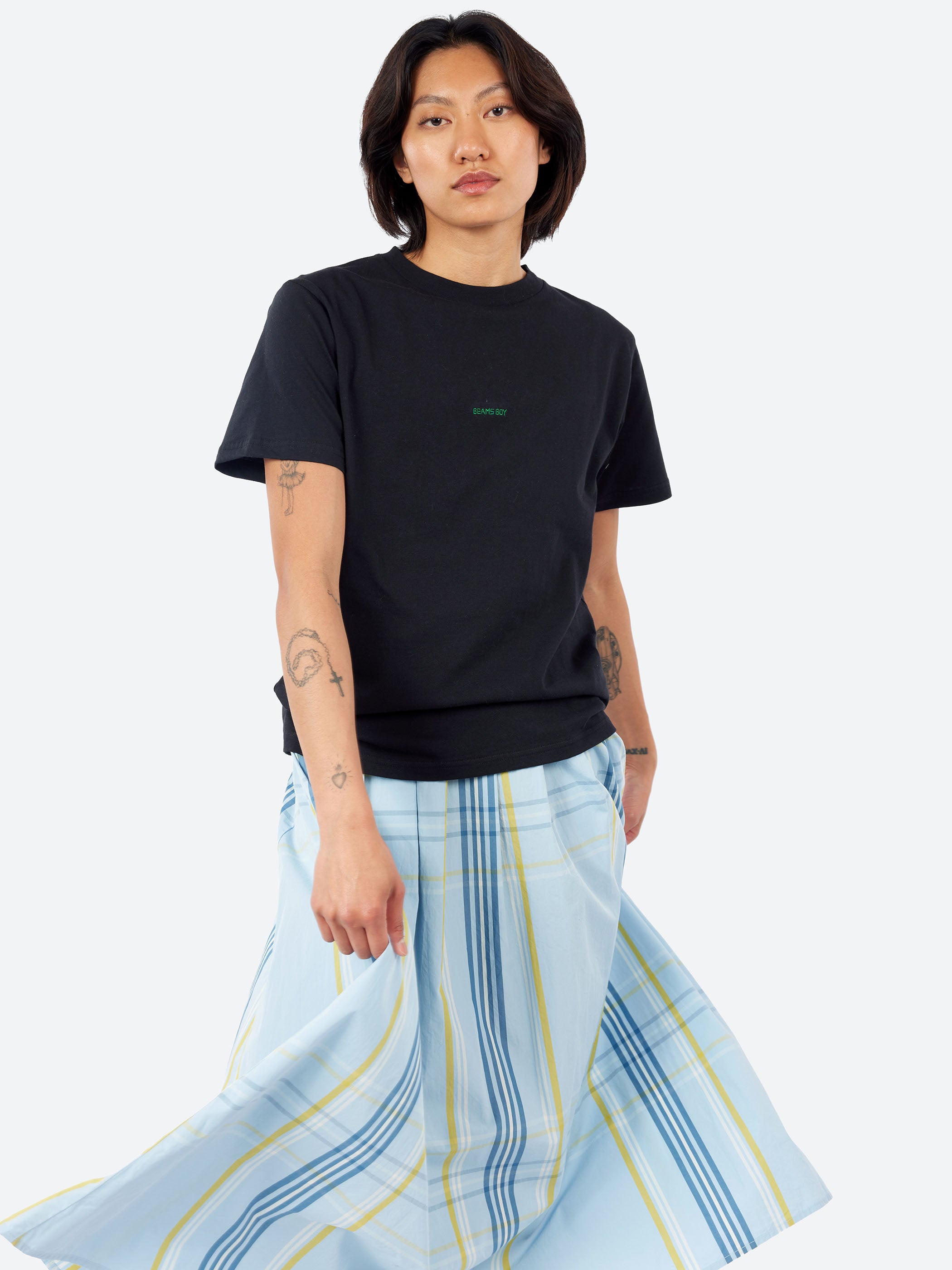 Embroidery Crewneck T-Shirt