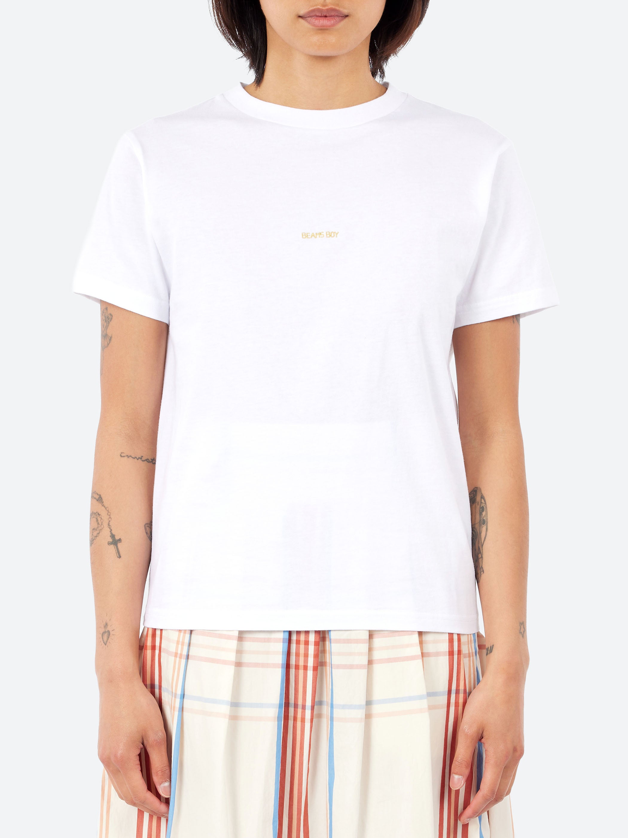 Embroidery Crewneck T-Shirt