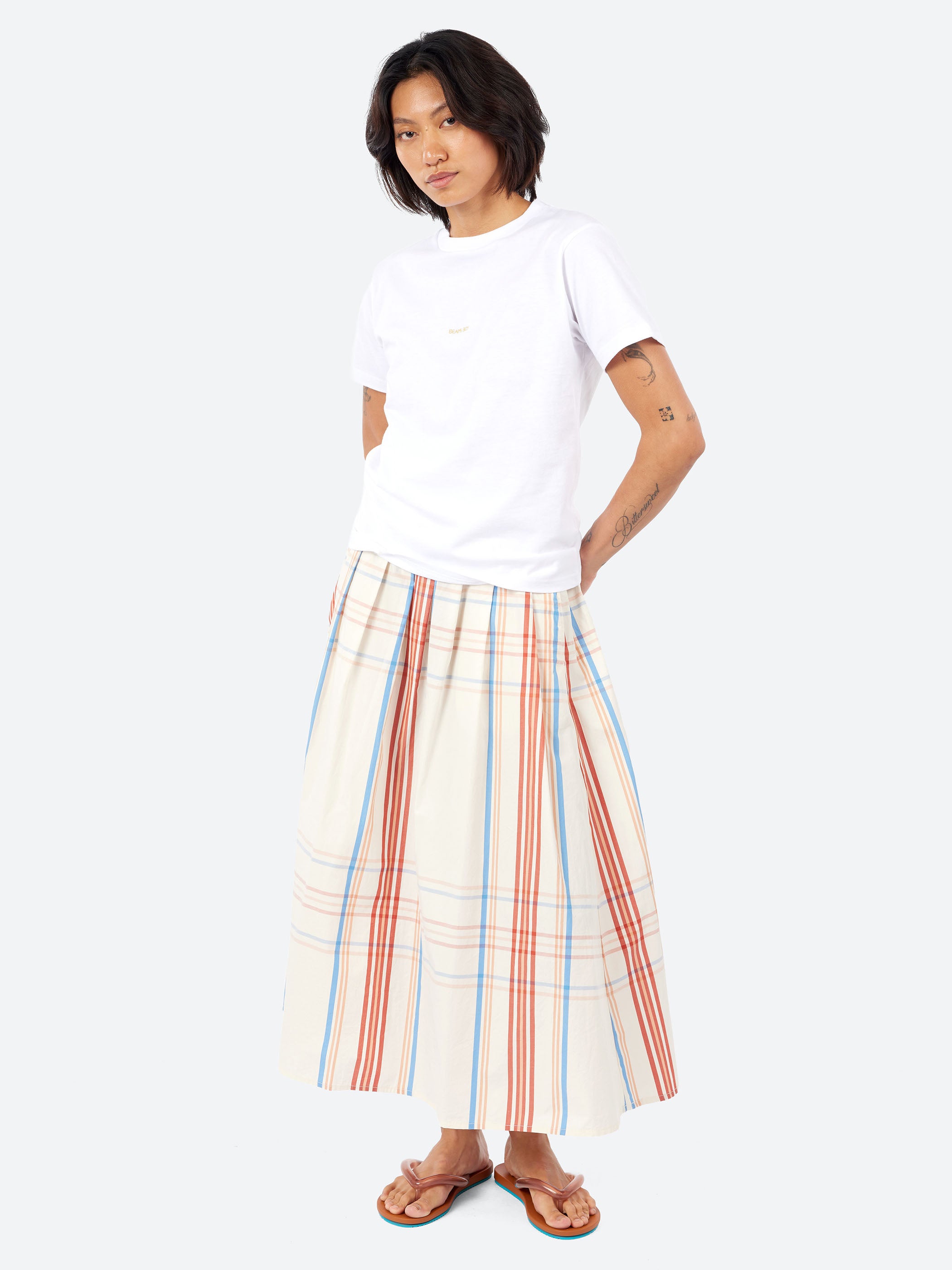Big Tartan Skirt