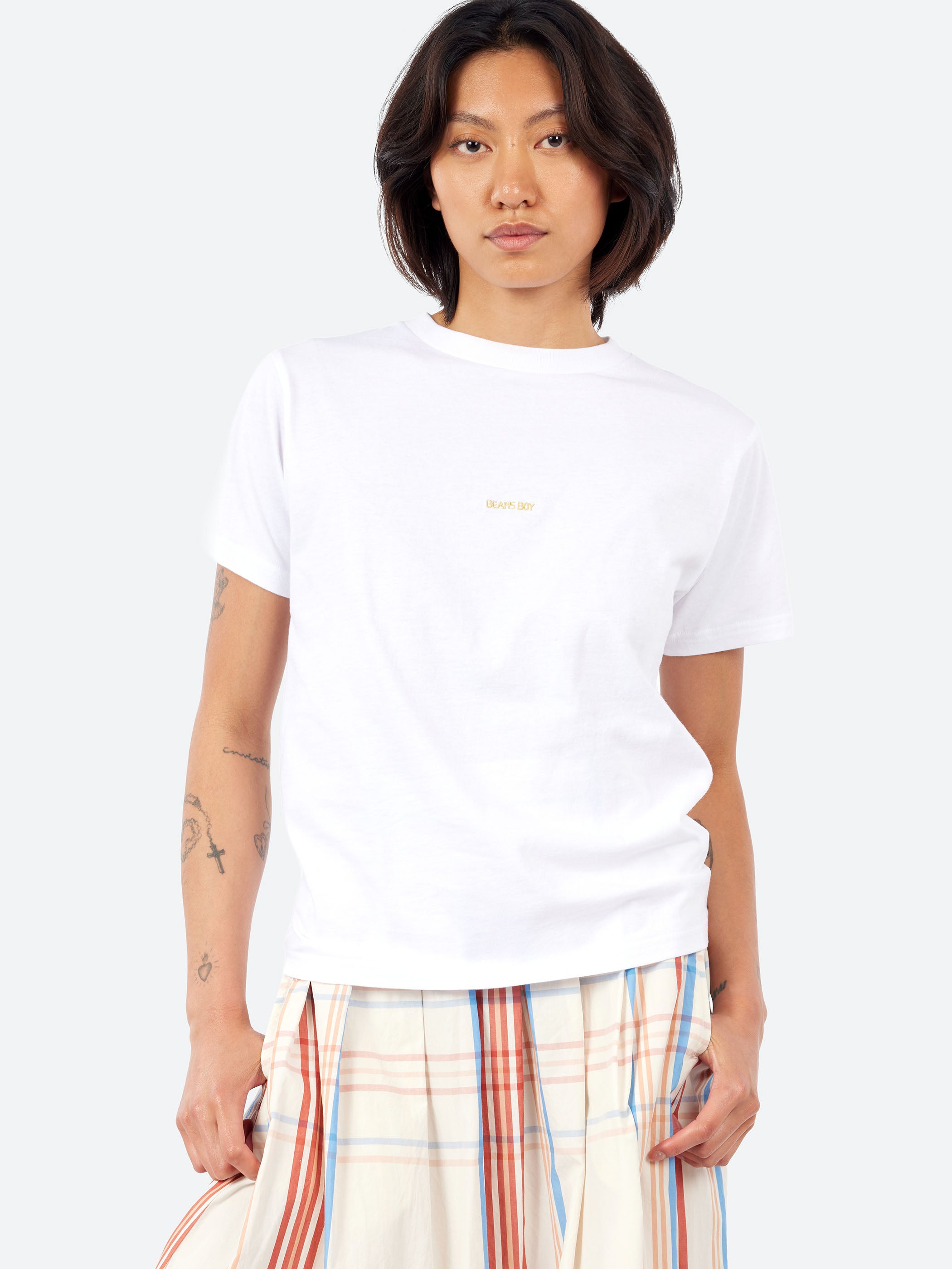 Embroidery Crewneck T-Shirt