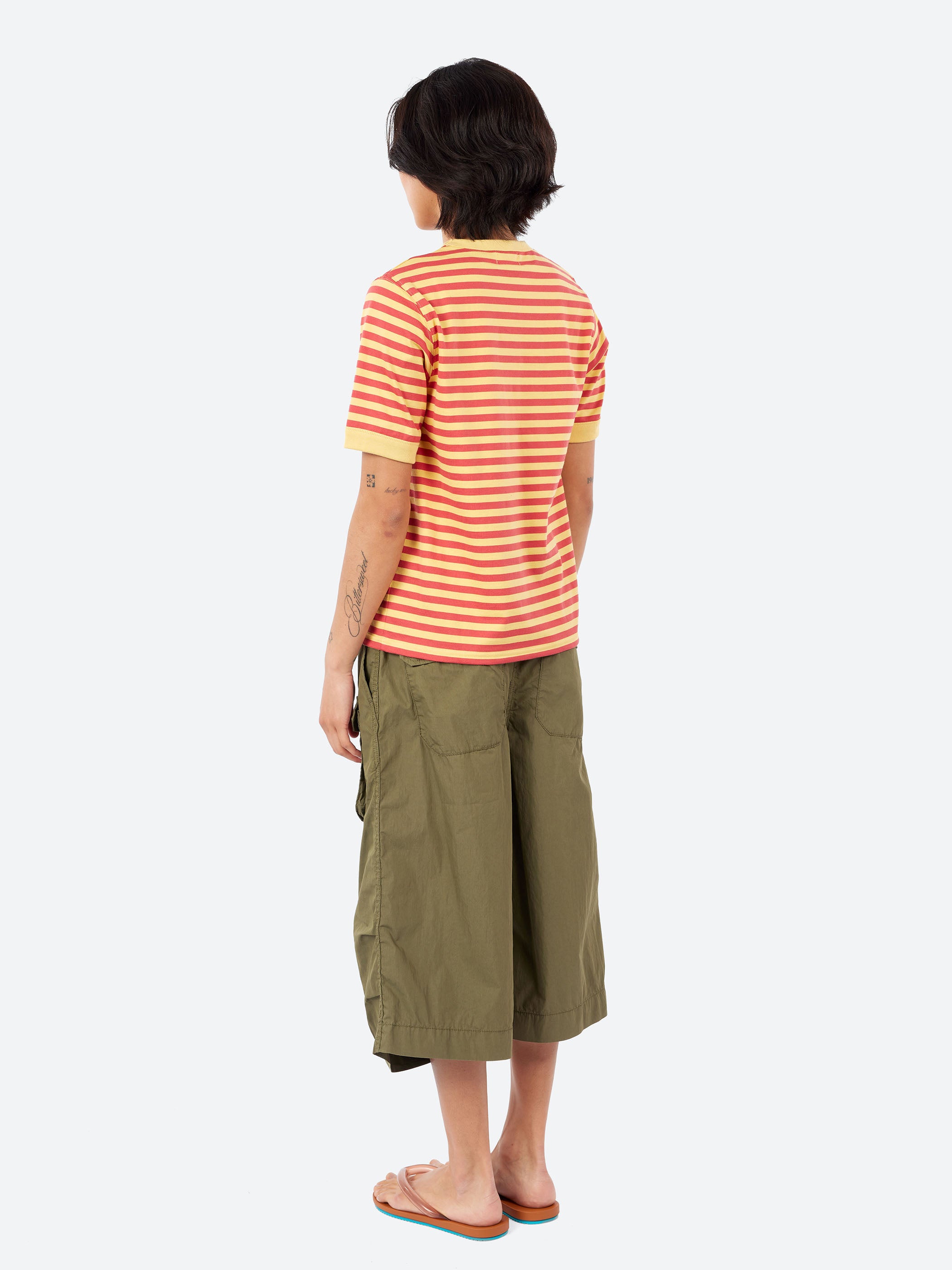 Striped Binder Short Sleeve T-Shirt